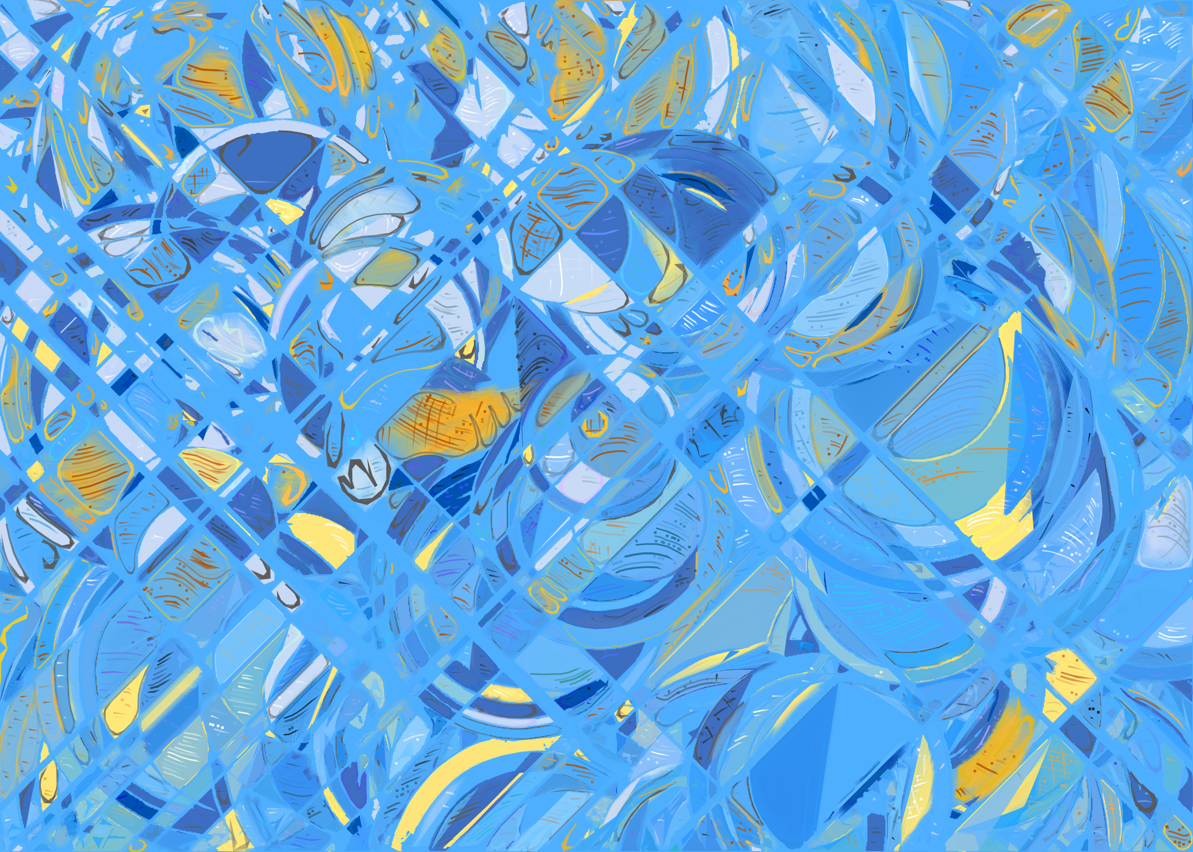 Art Blocks - Art Blocks v2 - Running Moon #11 - NFT # 334000011