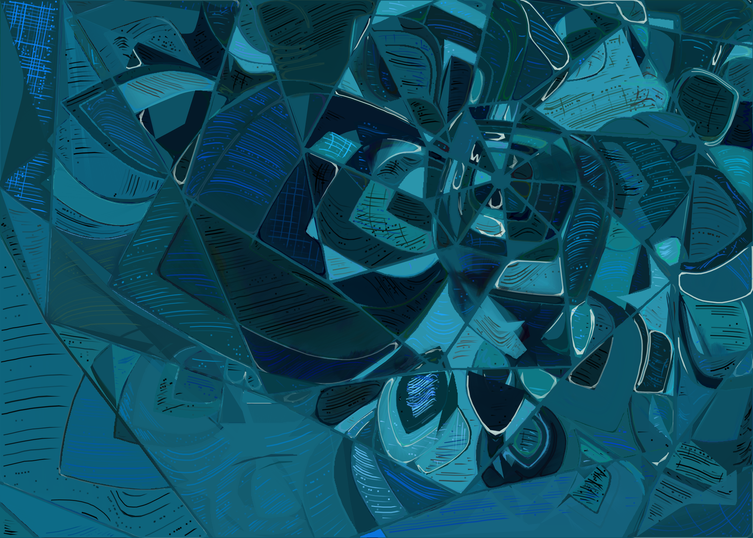 Art Blocks - Art Blocks v2 - Running Moon #21 - NFT # 334000021