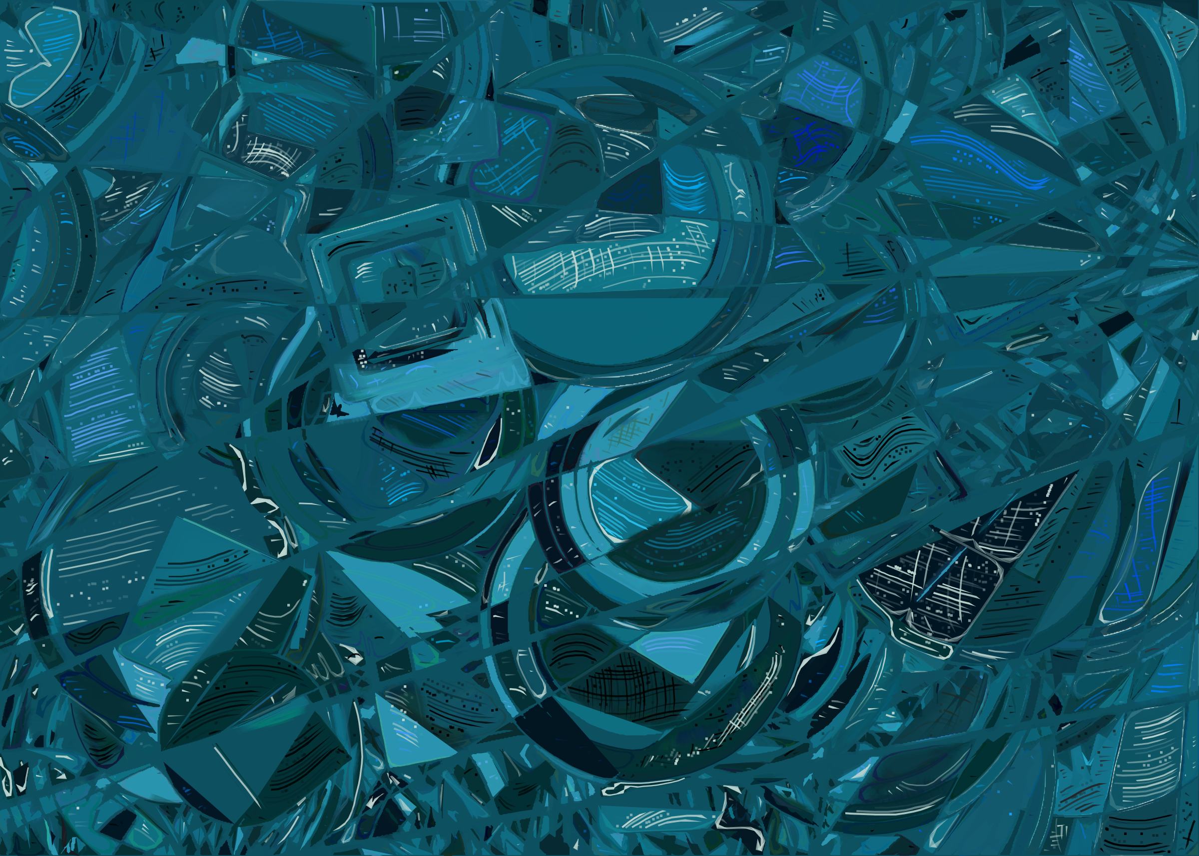 Art Blocks - Art Blocks v2 - Running Moon #23 - NFT # 334000023