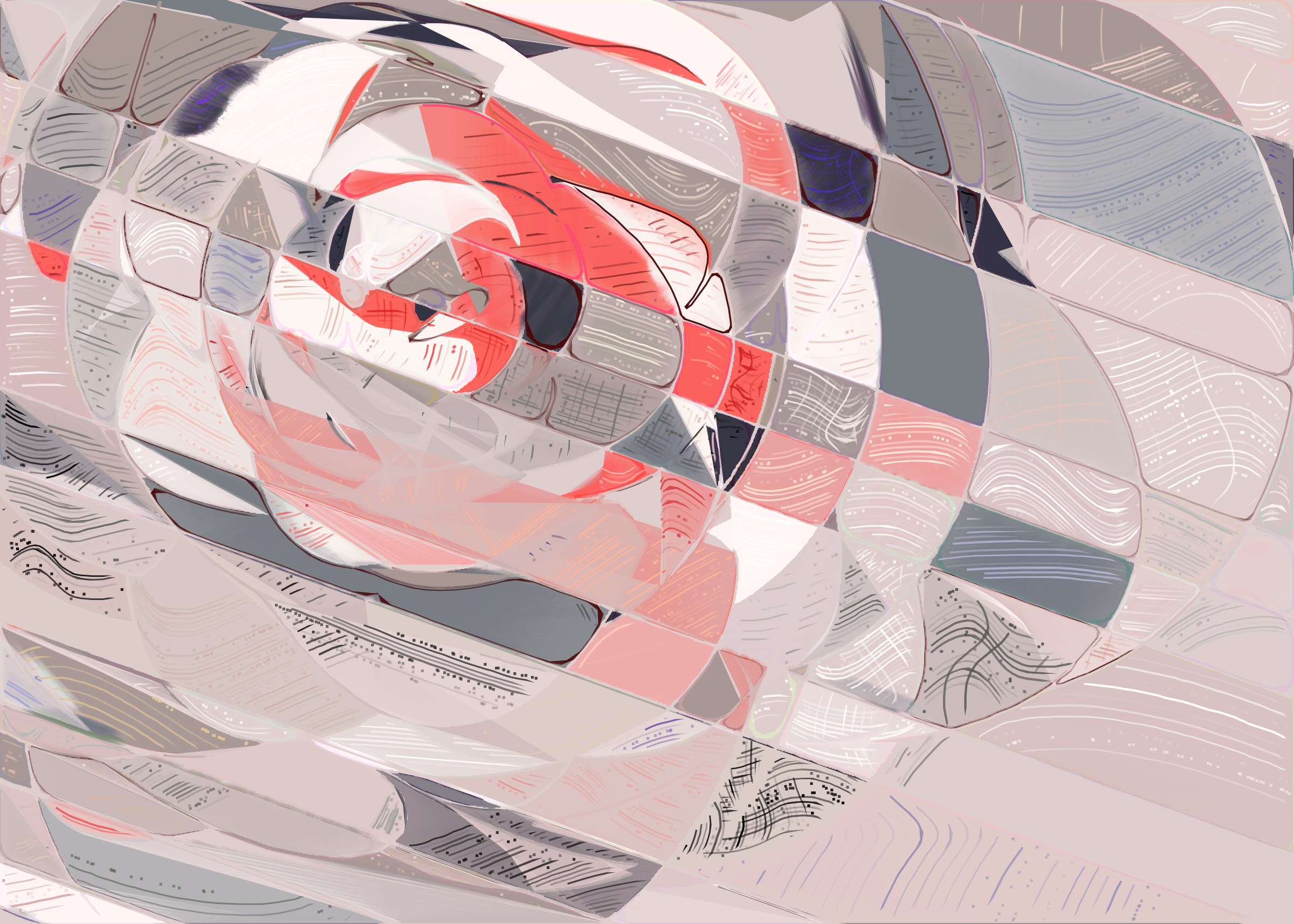 Art Blocks - Art Blocks v2 - Running Moon #36 - NFT # 334000036