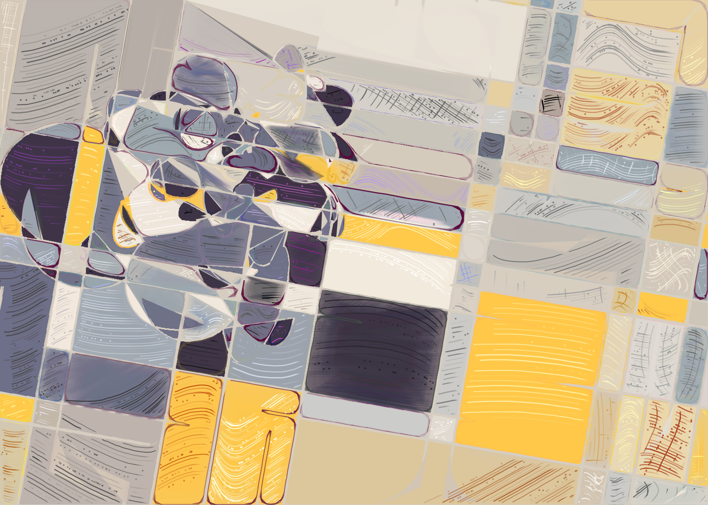 Art Blocks - Art Blocks v2 - Running Moon #38 - NFT # 334000038