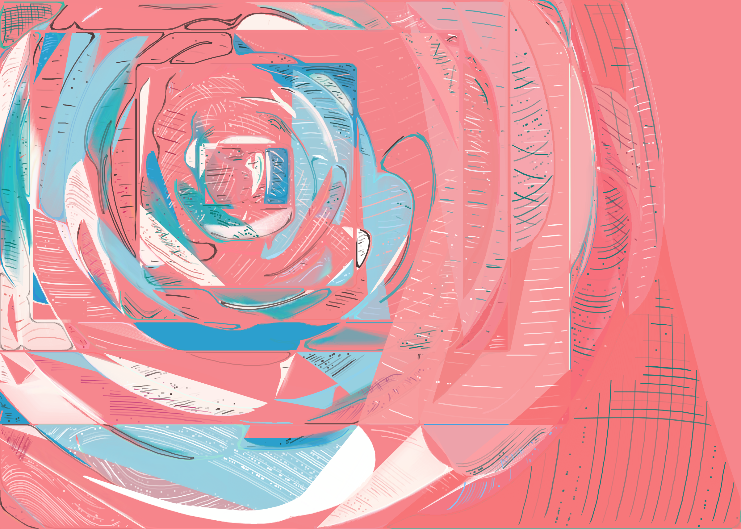 Art Blocks - Art Blocks v2 - Running Moon #55 - NFT # 334000055