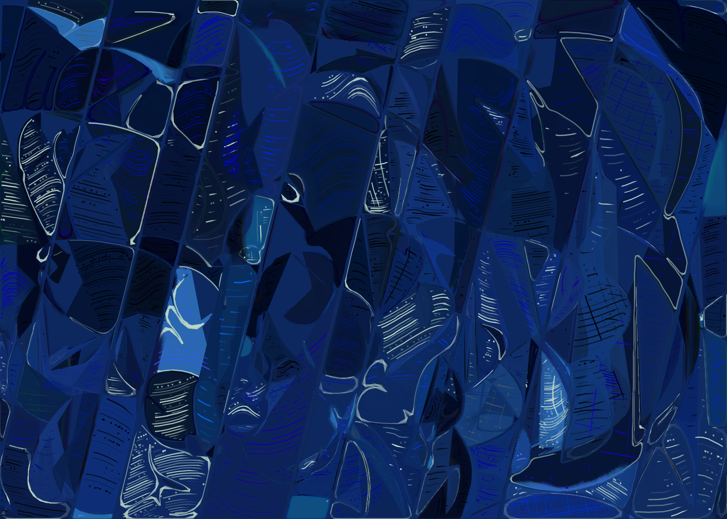 Art Blocks - Art Blocks v2 - Running Moon #56 - NFT # 334000056