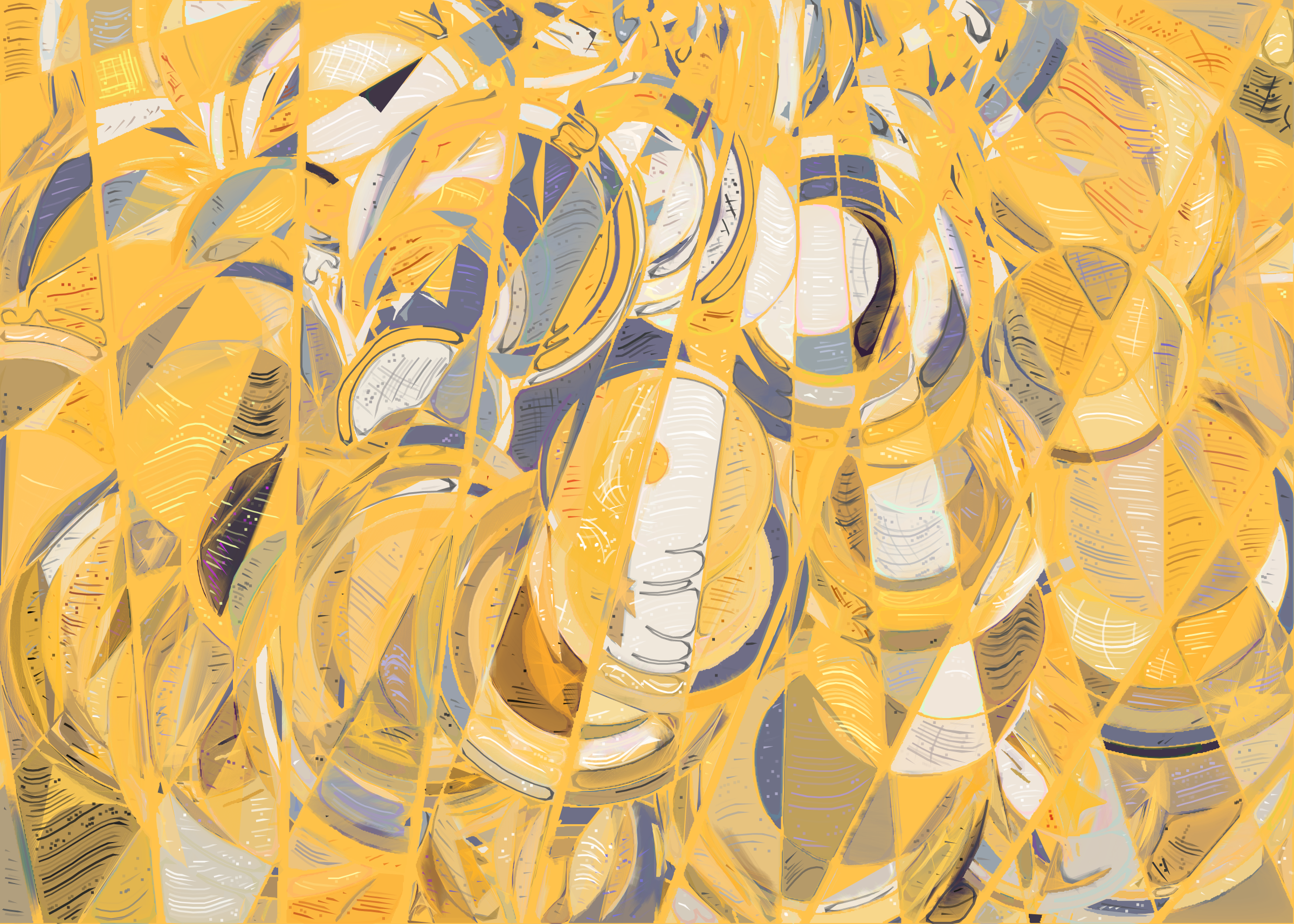 Art Blocks - Art Blocks v2 - Running Moon #58 - NFT # 334000058