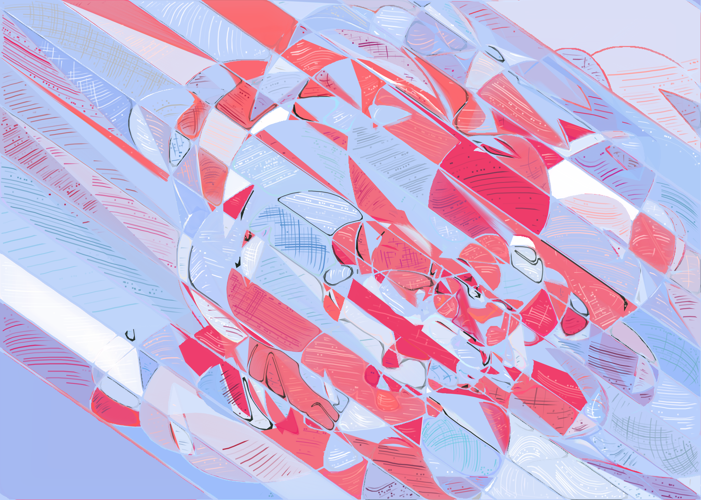 Art Blocks - Art Blocks v2 - Running Moon #59 - NFT # 334000059