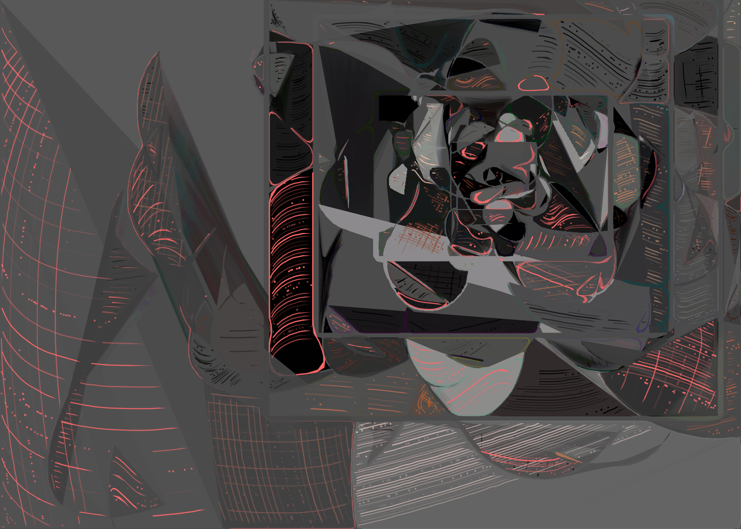 Art Blocks - Art Blocks v2 - Running Moon #62 - NFT # 334000062