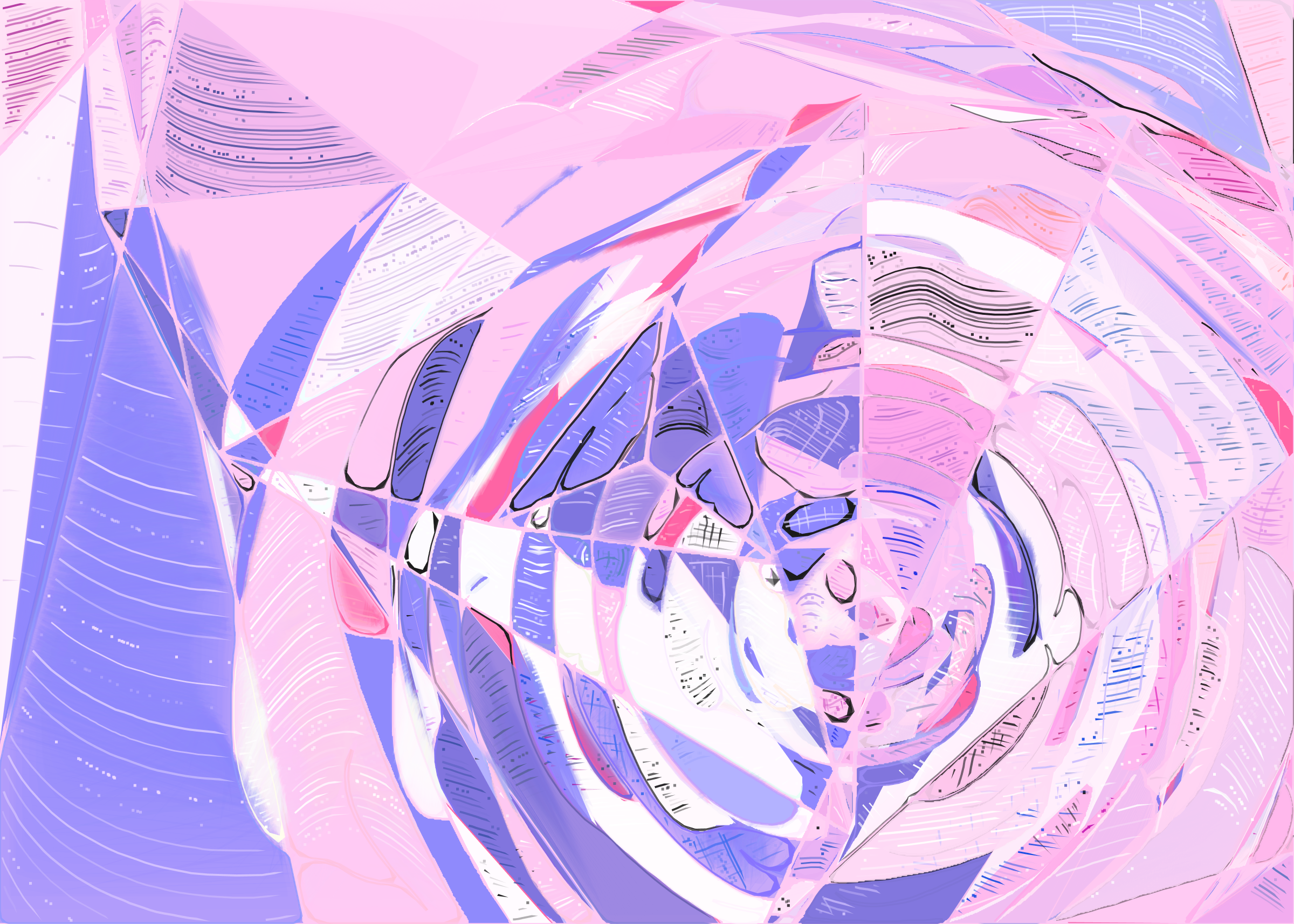 Art Blocks - Art Blocks v2 - Running Moon #65 - NFT # 334000065