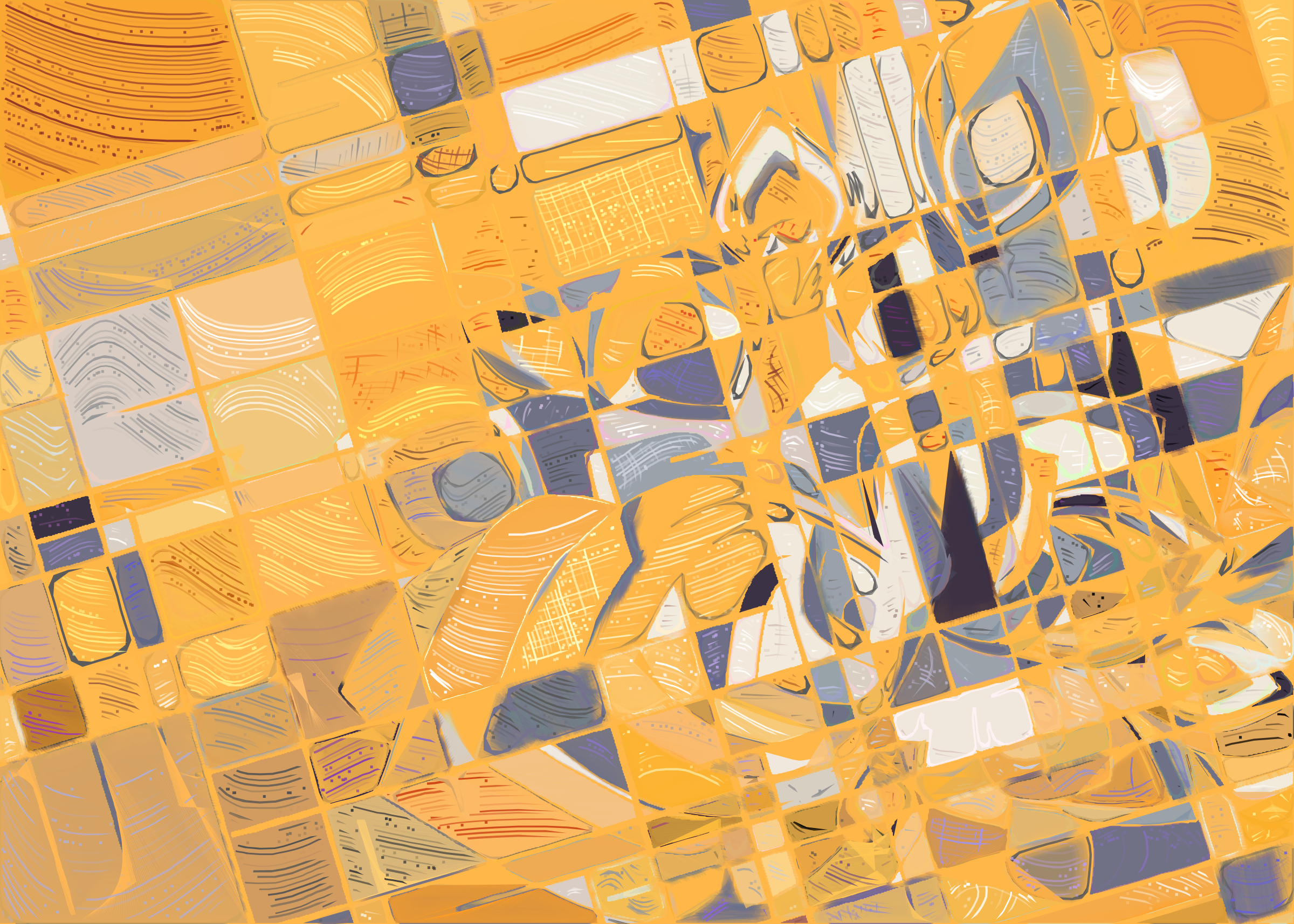 Art Blocks - Art Blocks v2 - Running Moon #67 - NFT # 334000067