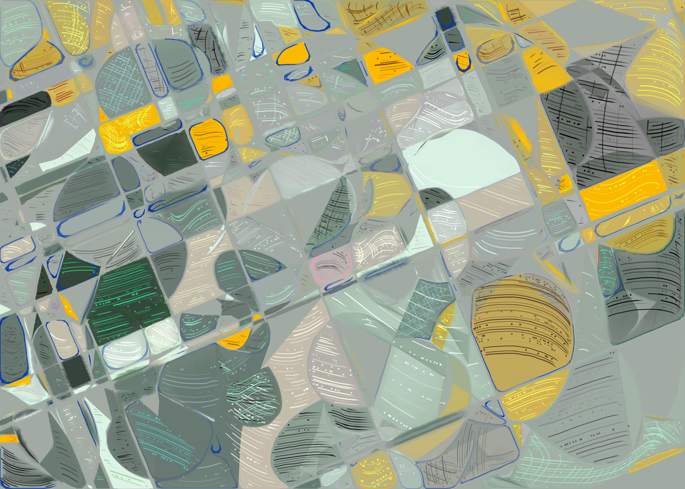 Art Blocks - Art Blocks v2 - Running Moon #71 - NFT # 334000071