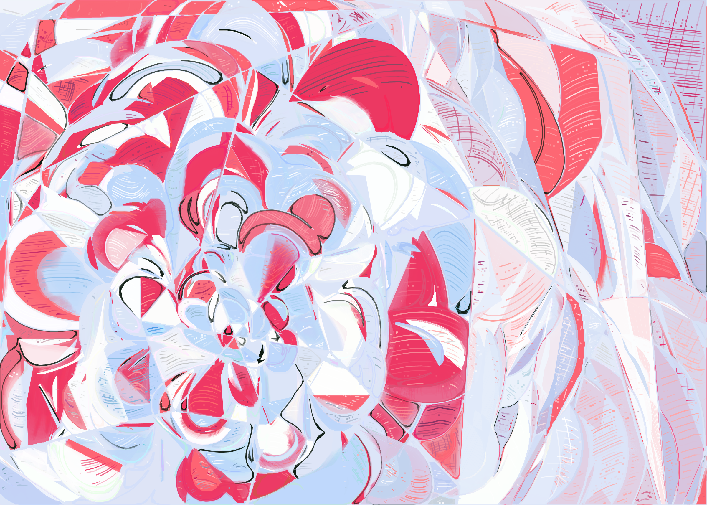 Art Blocks - Art Blocks v2 - Running Moon #74 - NFT # 334000074