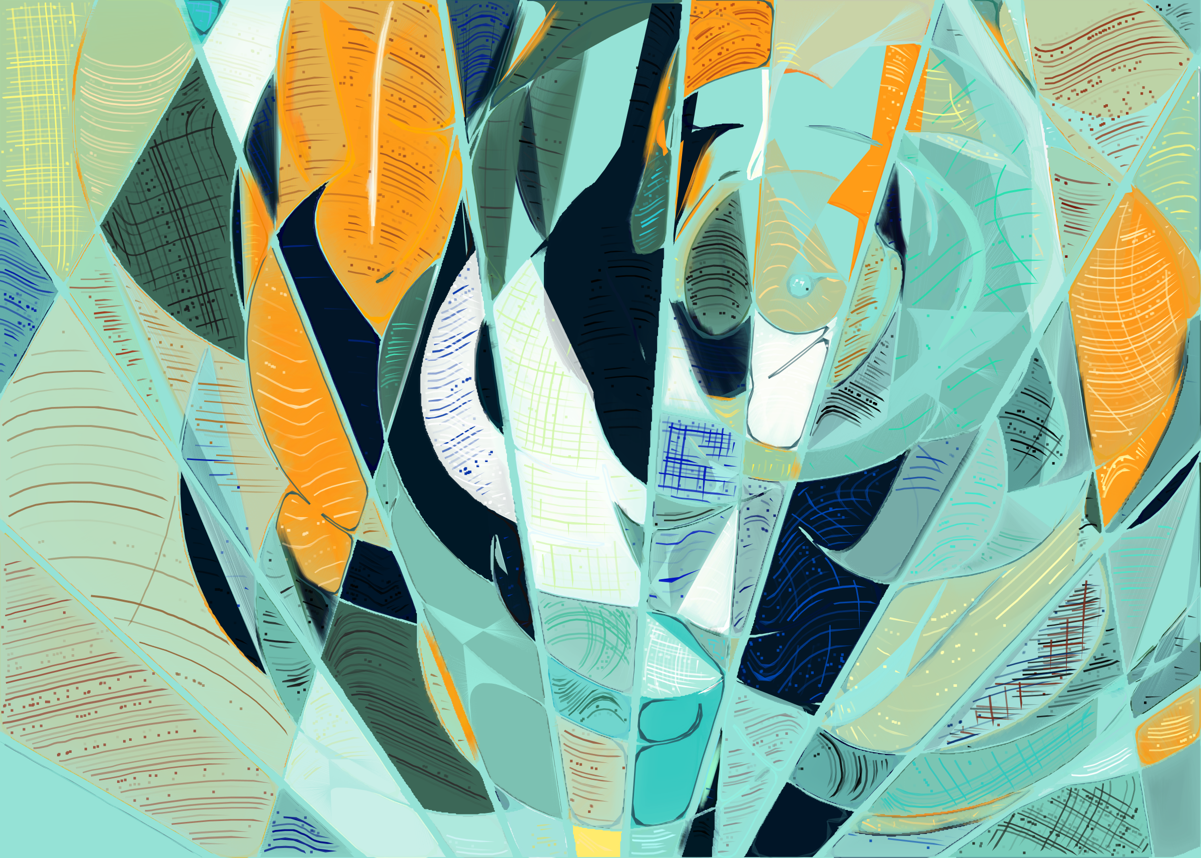 Art Blocks - Art Blocks v2 - Running Moon #80 - NFT # 334000080