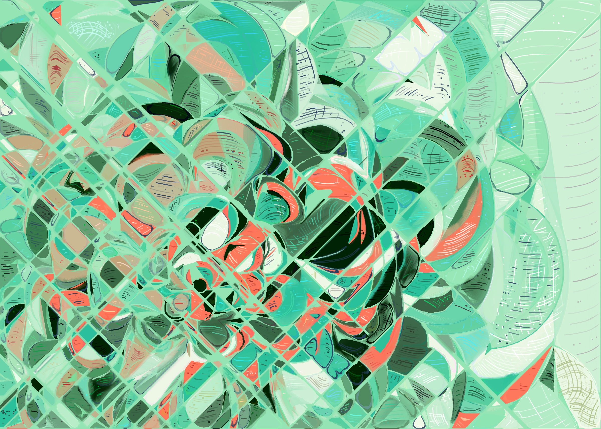 Art Blocks - Art Blocks v2 - Running Moon #81 - NFT # 334000081