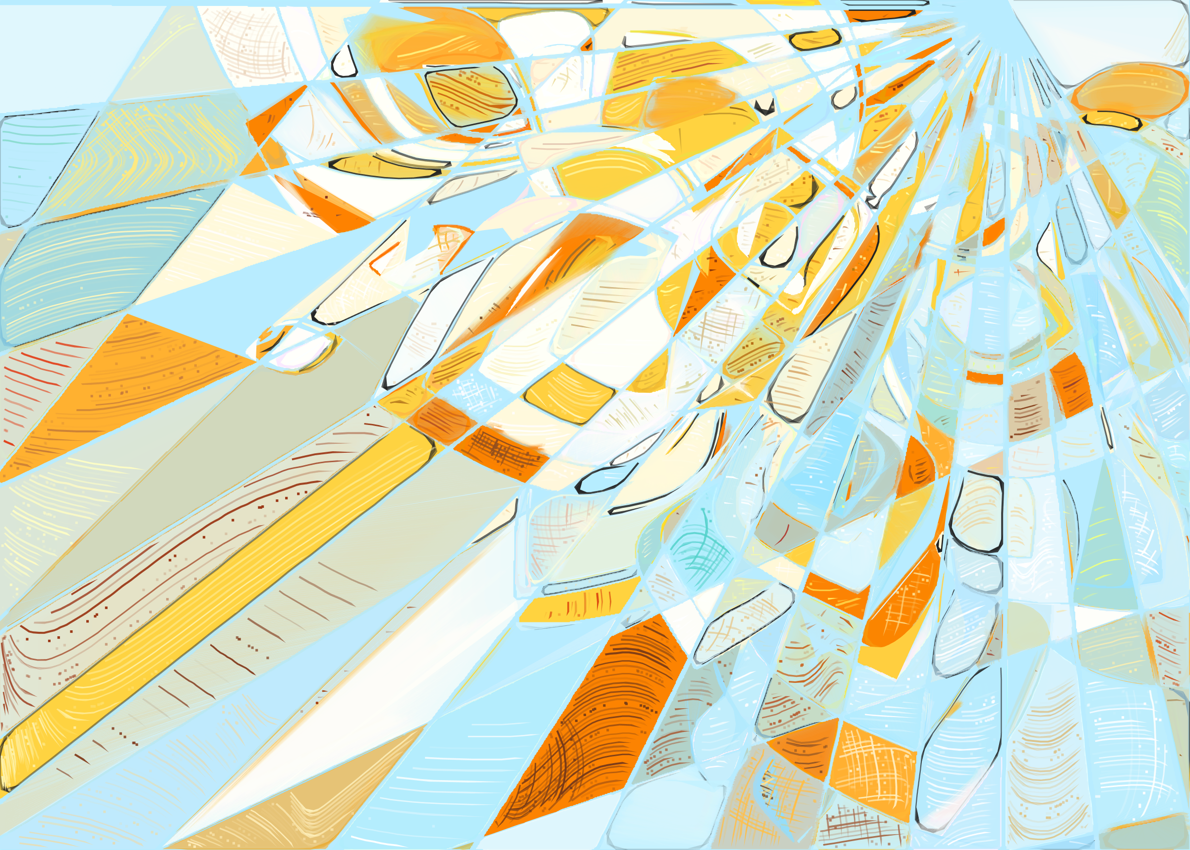 Art Blocks - Art Blocks v2 - Running Moon #83 - NFT # 334000083