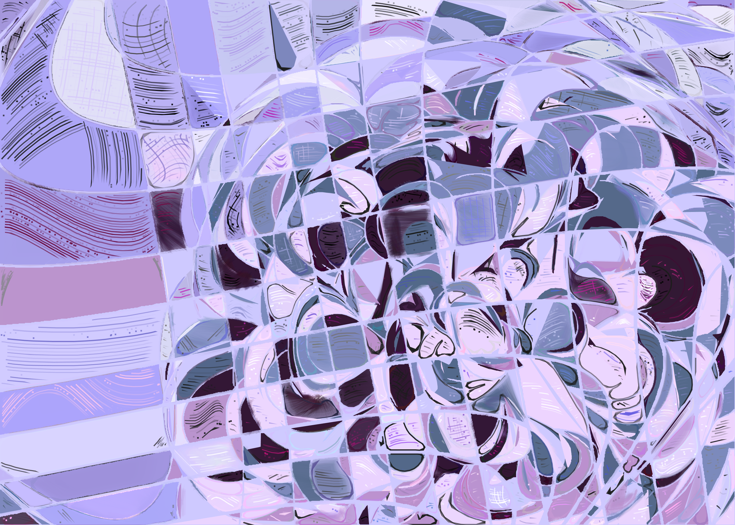 Art Blocks - Art Blocks v2 - Running Moon #98 - NFT # 334000098