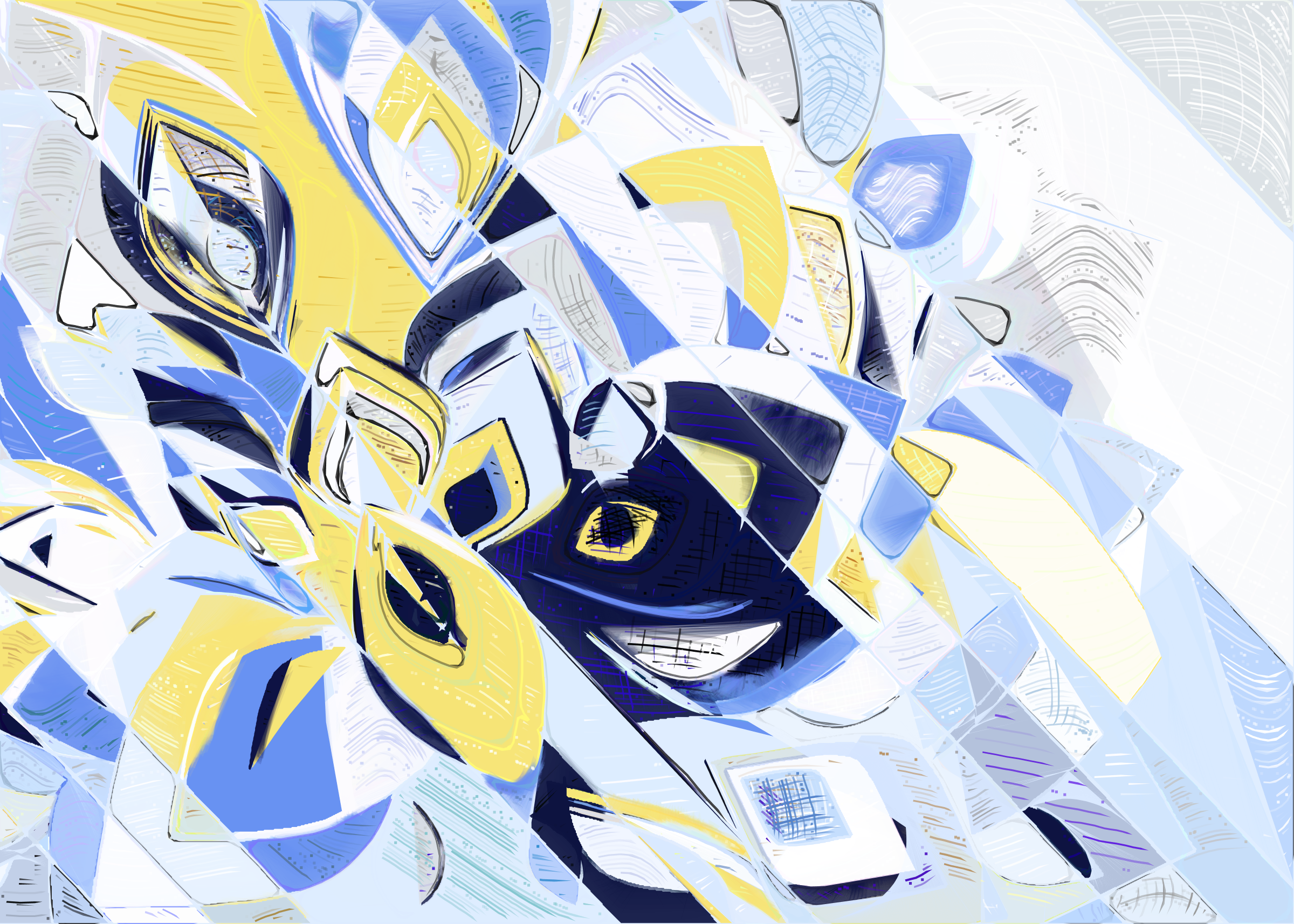 Art Blocks - Art Blocks v2 - Running Moon #102 - NFT # 334000102