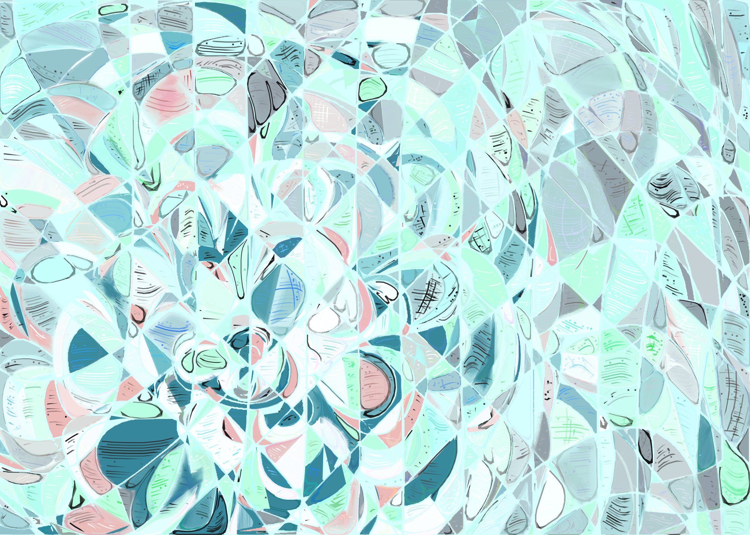 Art Blocks - Art Blocks v2 - Running Moon #107 - NFT # 334000107