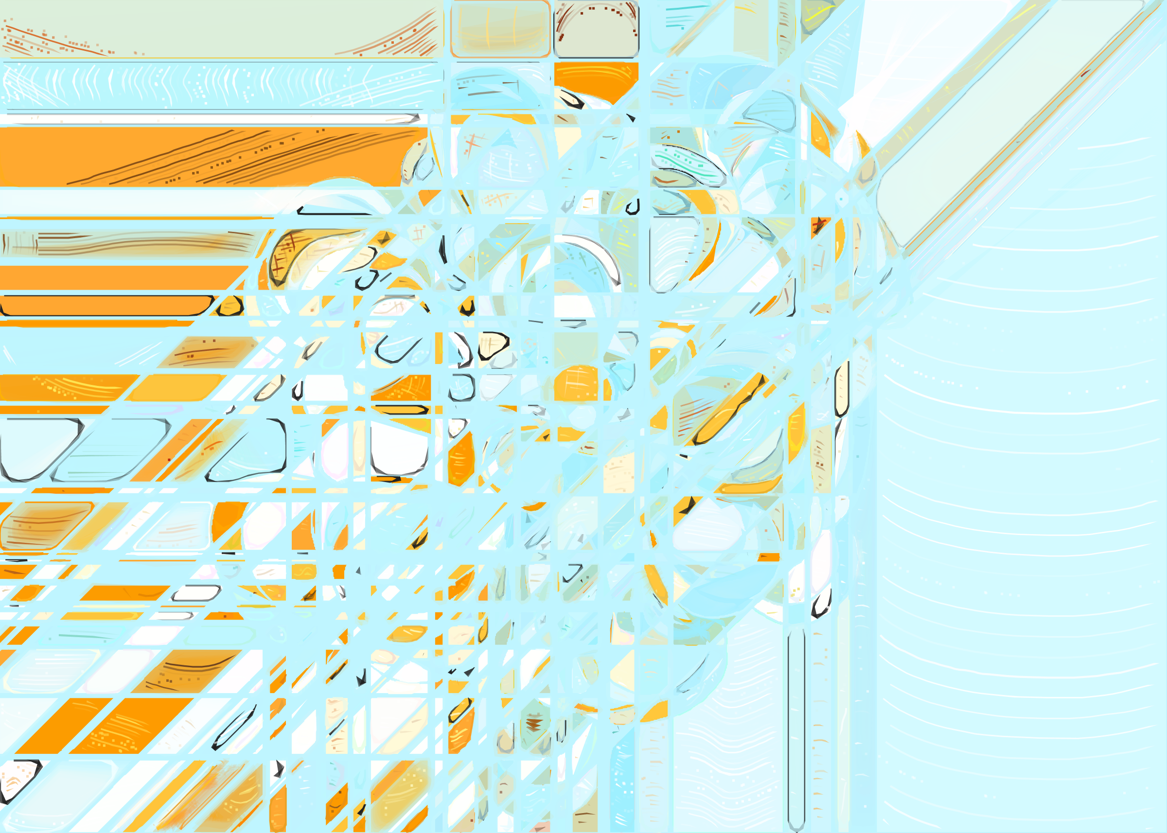 Art Blocks - Art Blocks v2 - Running Moon #119 - NFT # 334000119