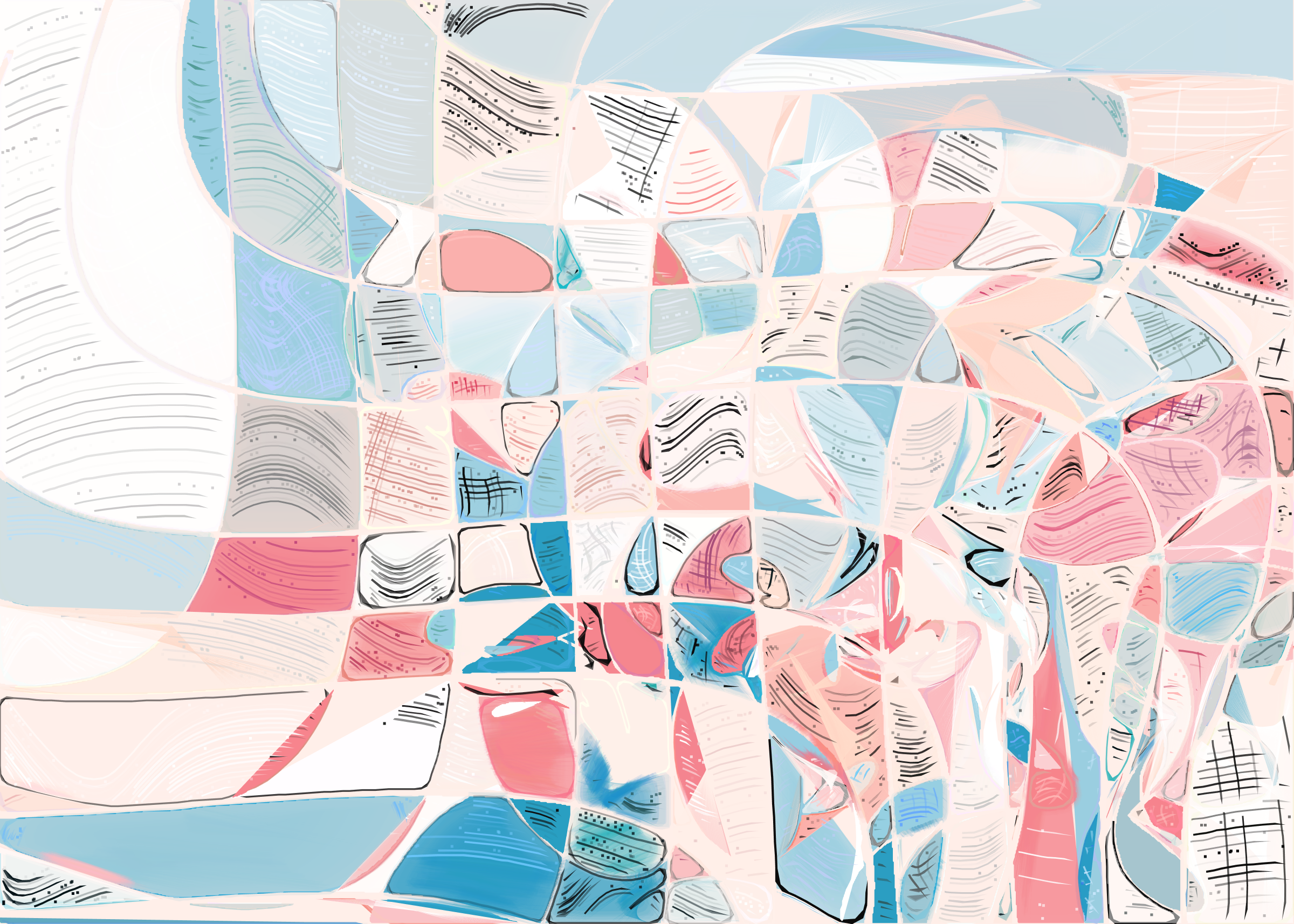 Art Blocks - Art Blocks v2 - Running Moon #120 - NFT # 334000120