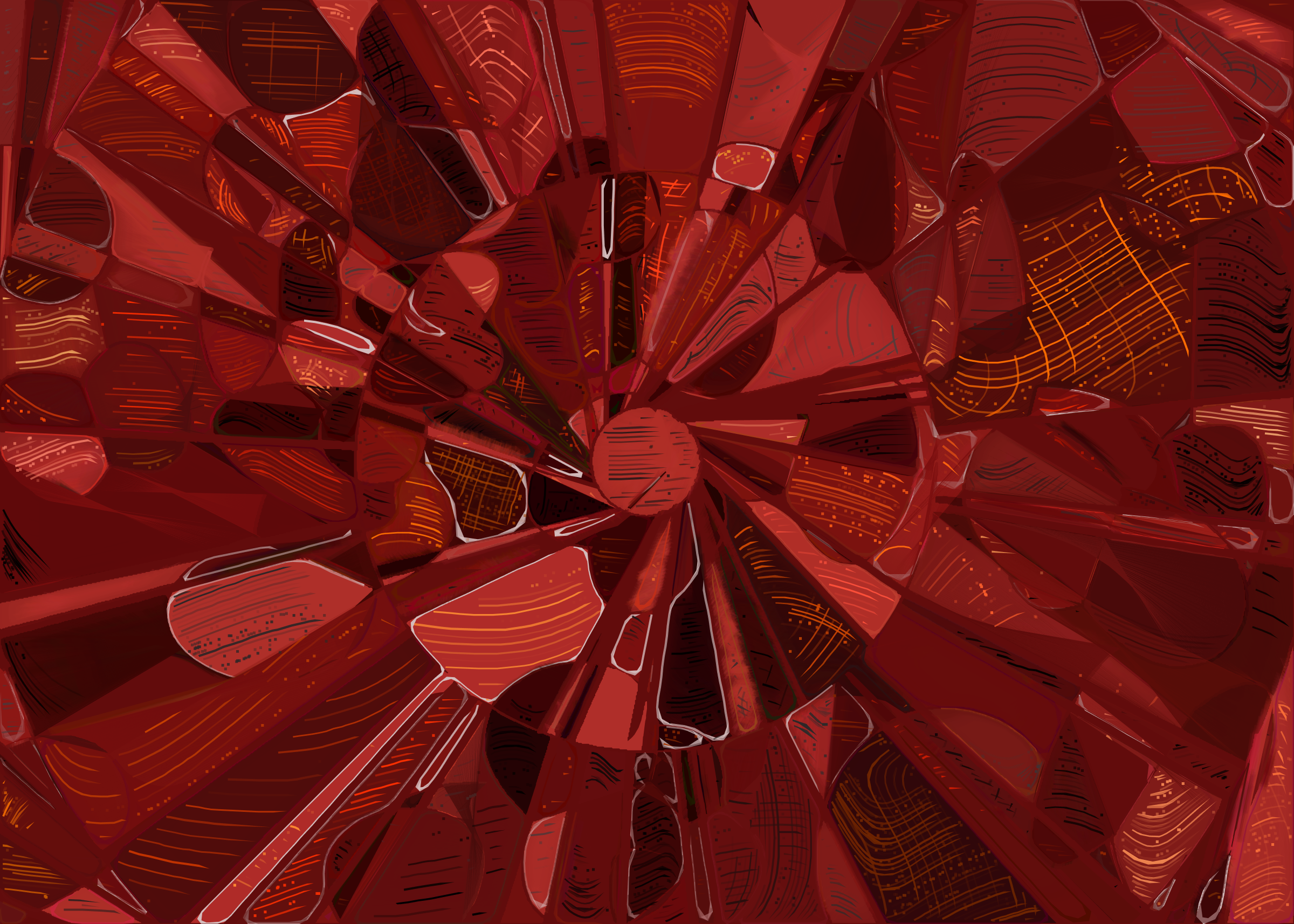 Art Blocks - Art Blocks v2 - Running Moon #129 - NFT # 334000129