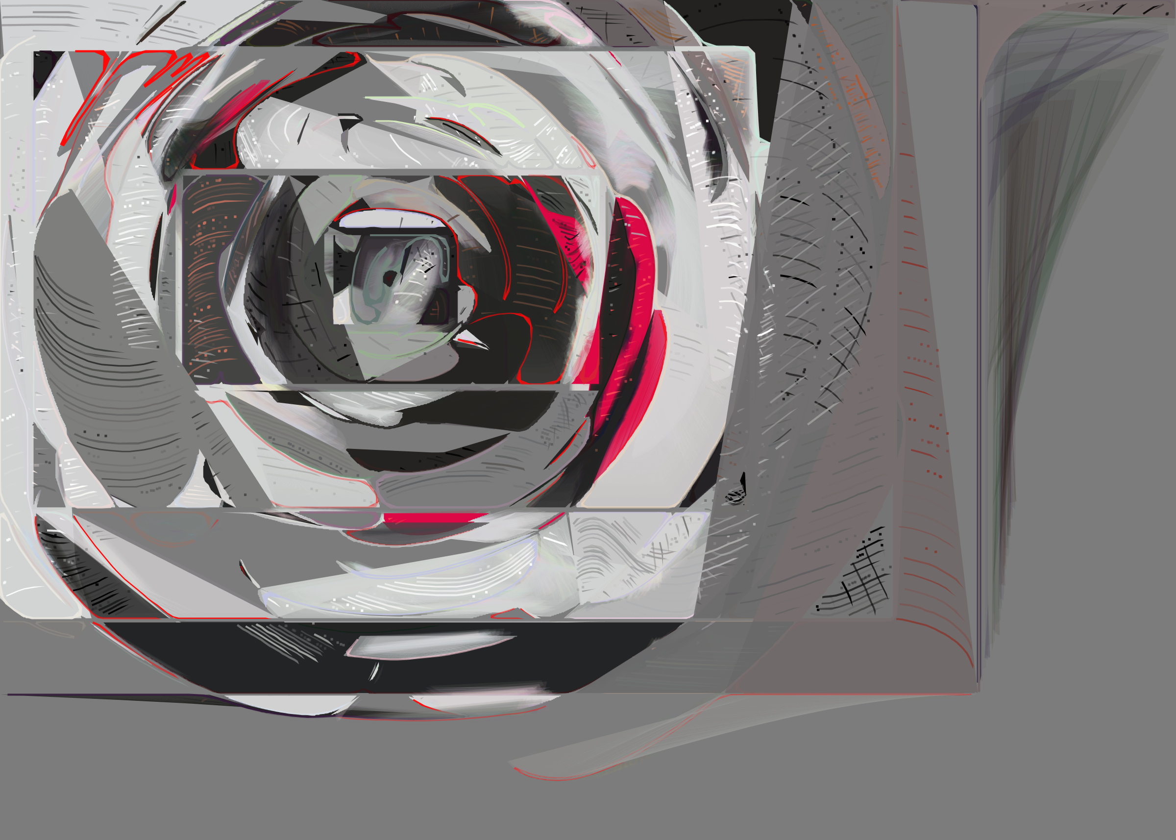 Art Blocks - Art Blocks v2 - Running Moon #132 - NFT # 334000132