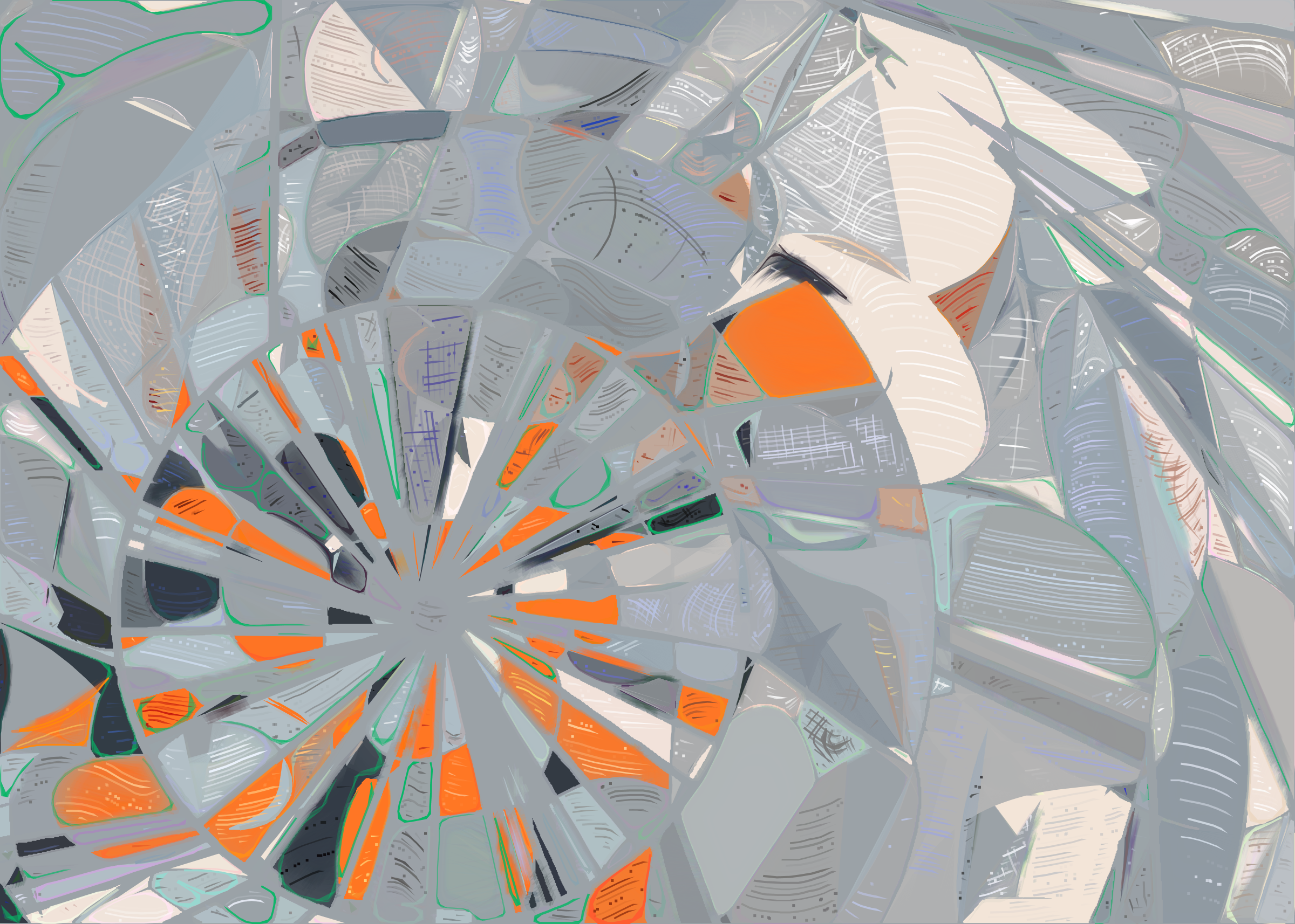 Art Blocks - Art Blocks v2 - Running Moon #133 - NFT # 334000133