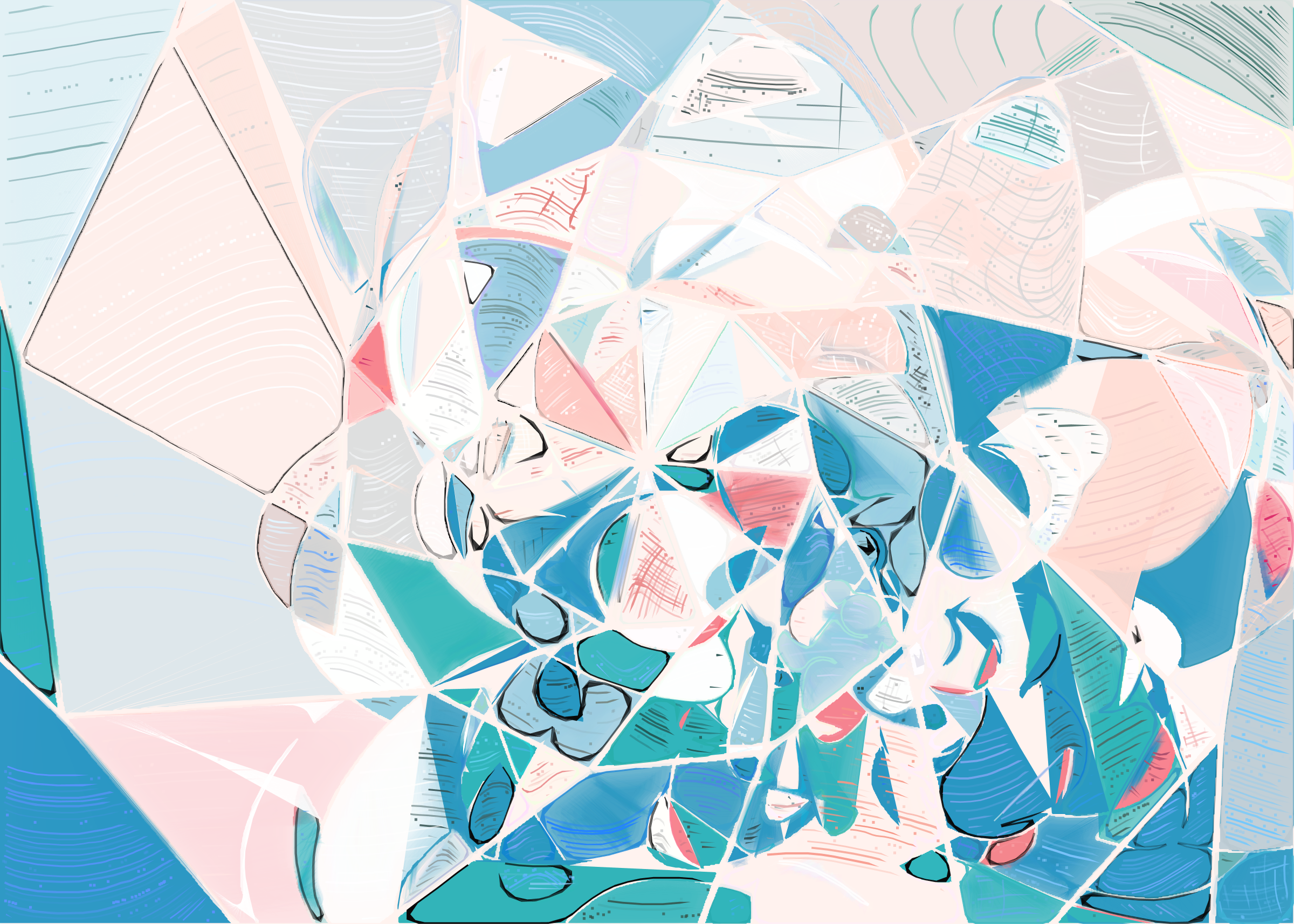 Art Blocks - Art Blocks v2 - Running Moon #135 - NFT # 334000135