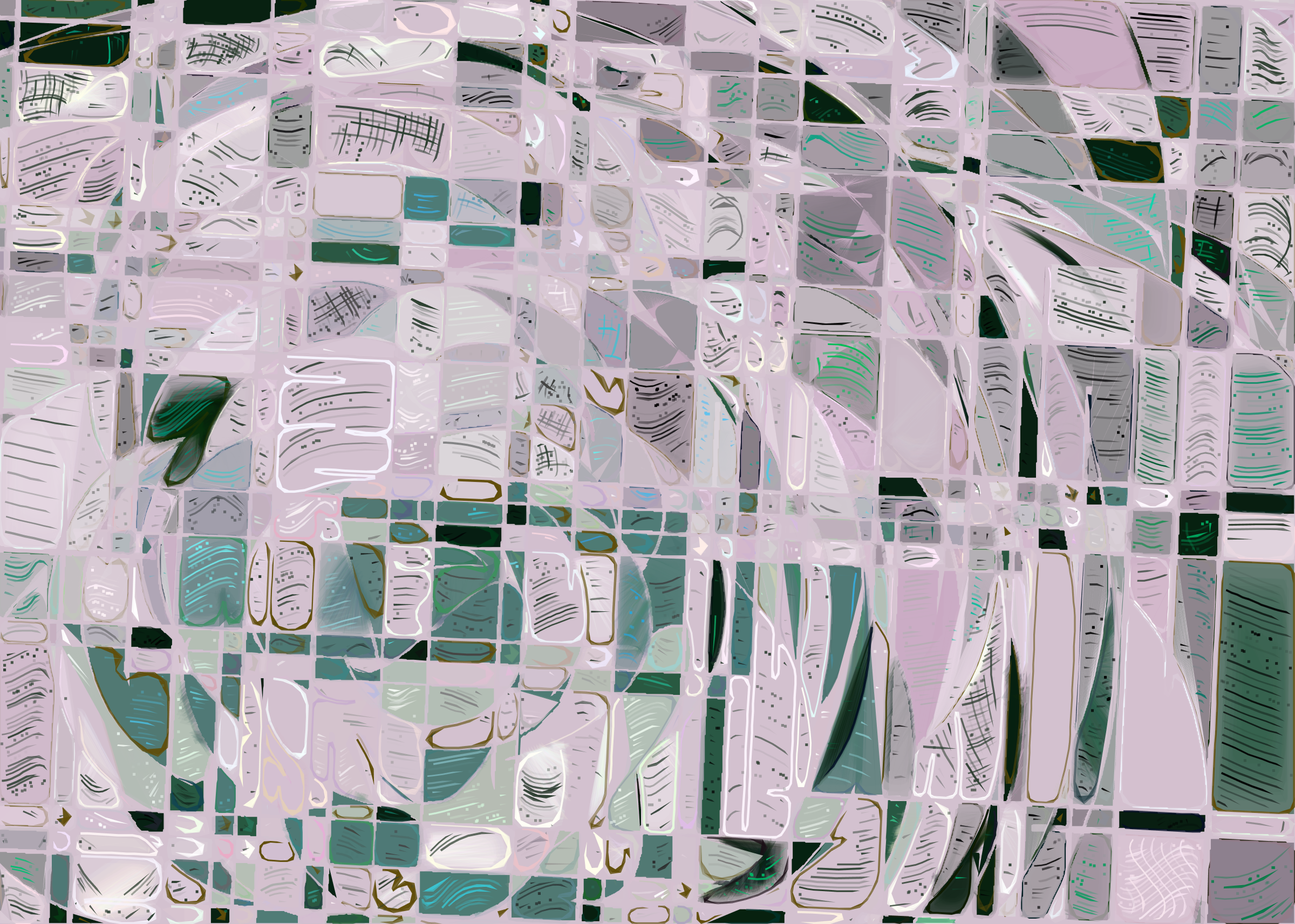 Art Blocks - Art Blocks v2 - Running Moon #137 - NFT # 334000137