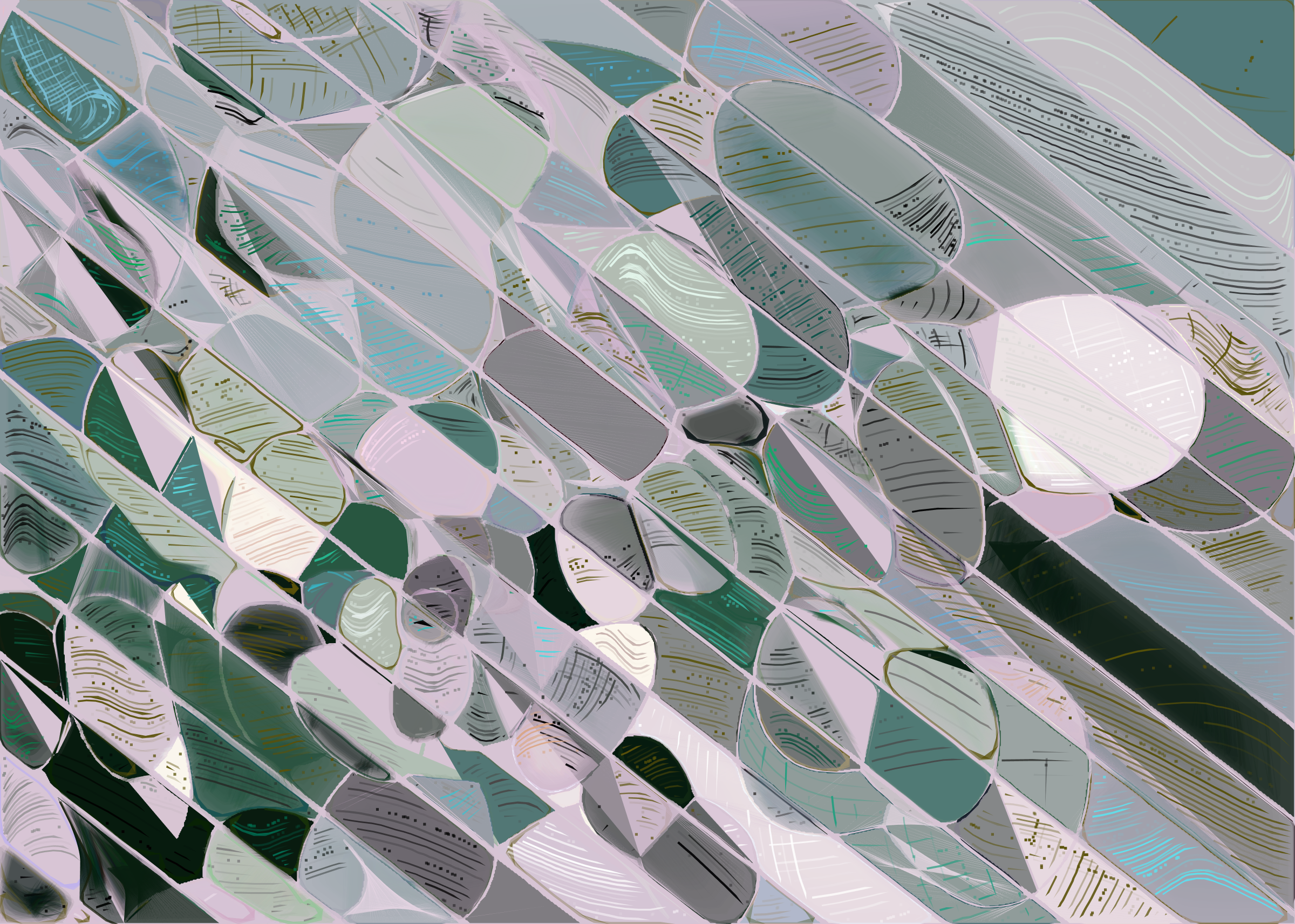 Art Blocks - Art Blocks v2 - Running Moon #143 - NFT # 334000143