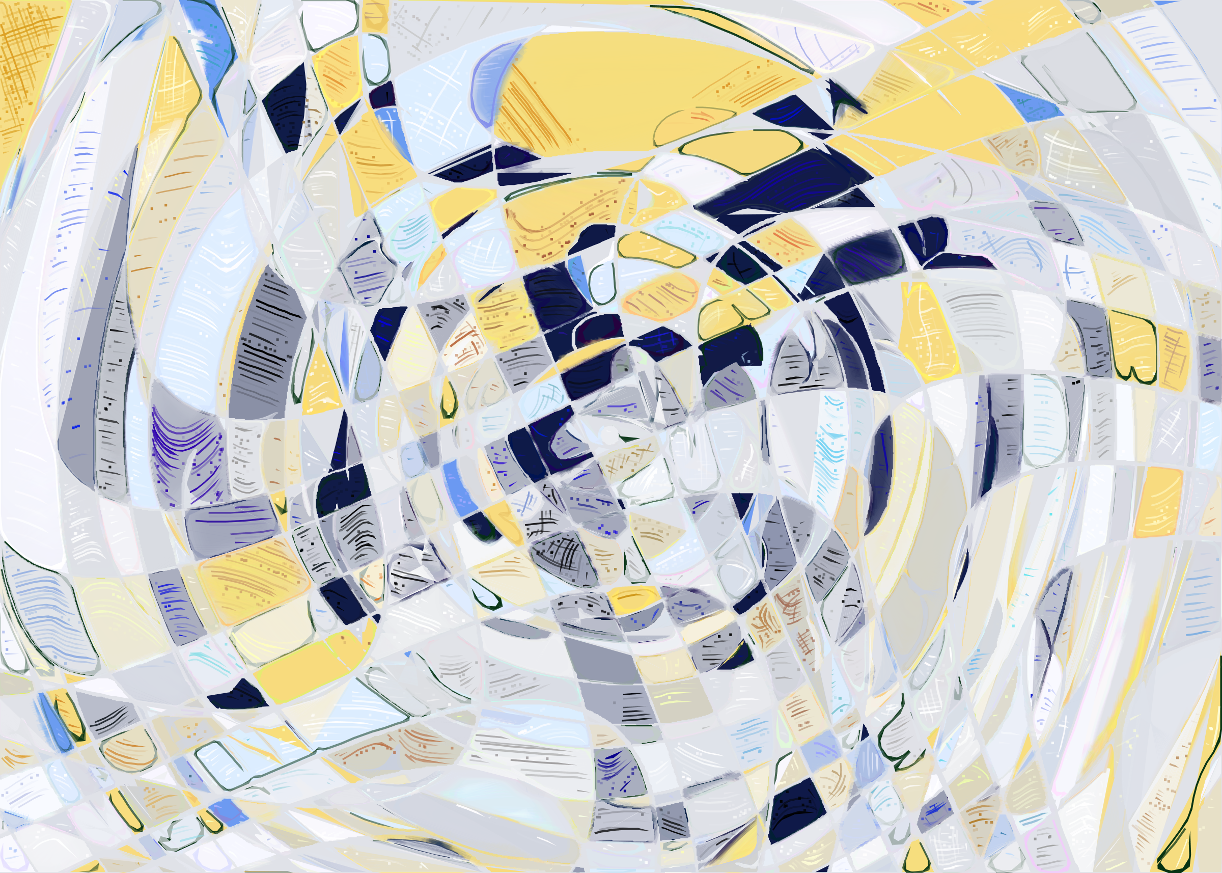 Art Blocks - Art Blocks v2 - Running Moon #151 - NFT # 334000151