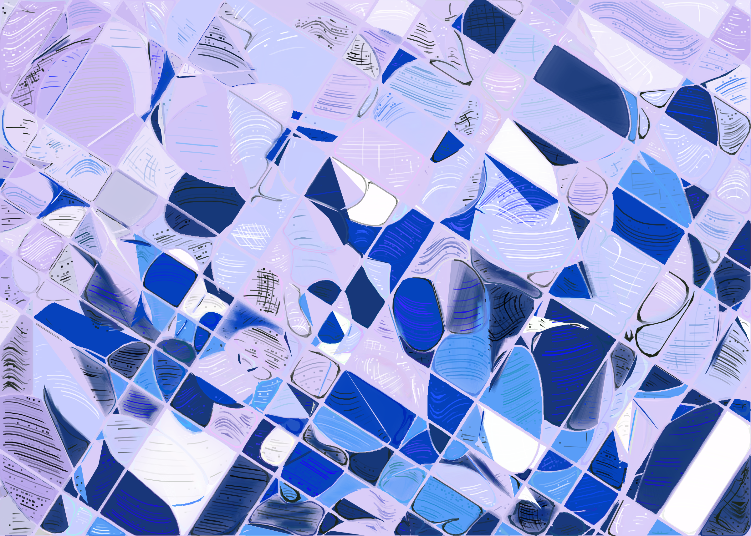 Art Blocks - Art Blocks v2 - Running Moon #154 - NFT # 334000154