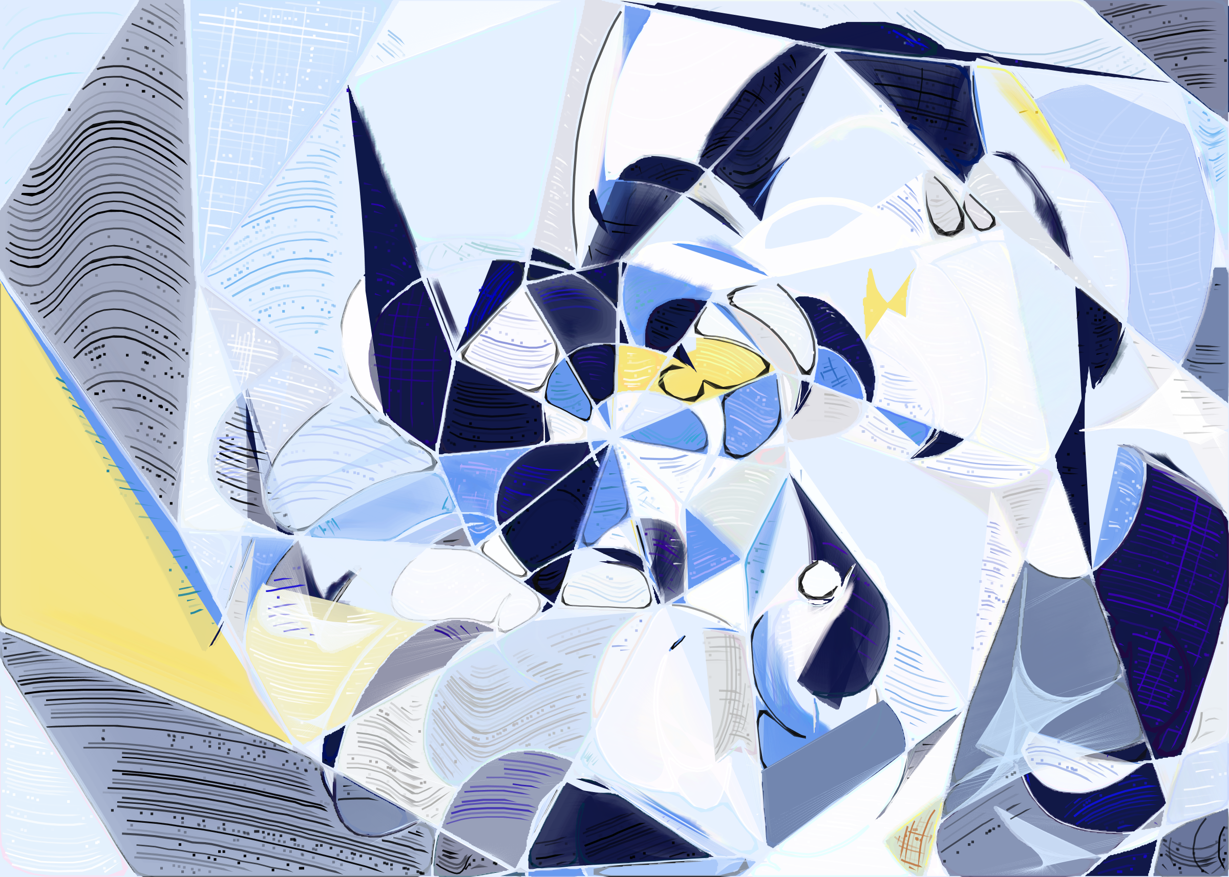 Art Blocks - Art Blocks v2 - Running Moon #156 - NFT # 334000156