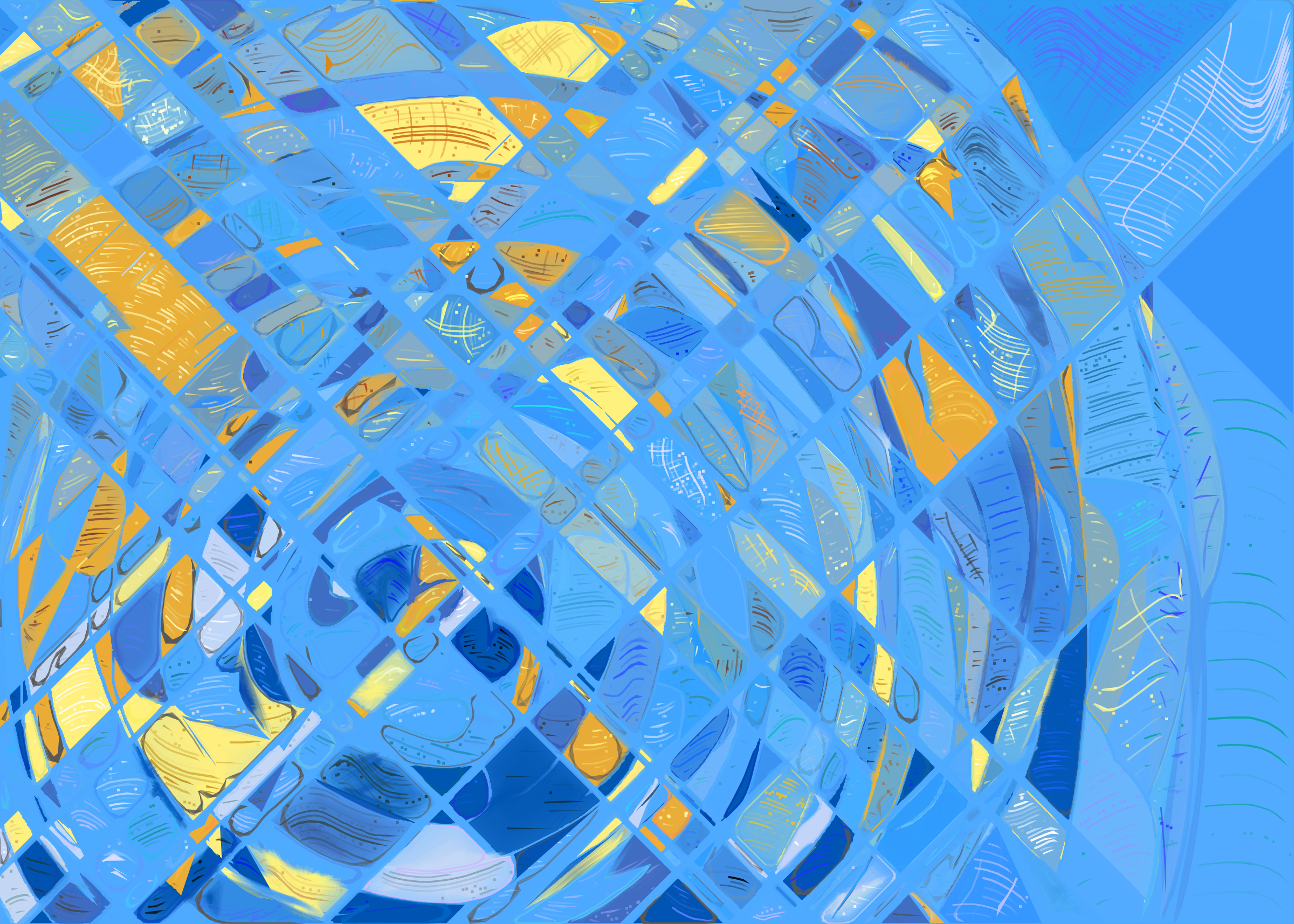 Art Blocks - Art Blocks v2 - Running Moon #168 - NFT # 334000168