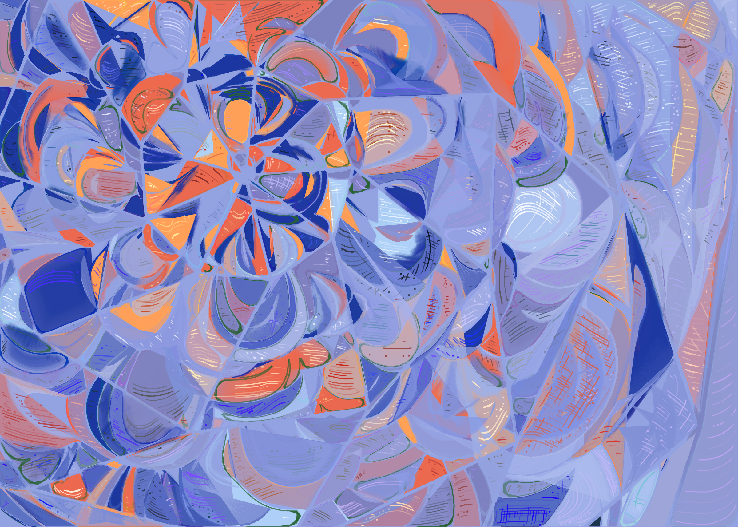 Art Blocks - Art Blocks v2 - Running Moon #171 - NFT # 334000171