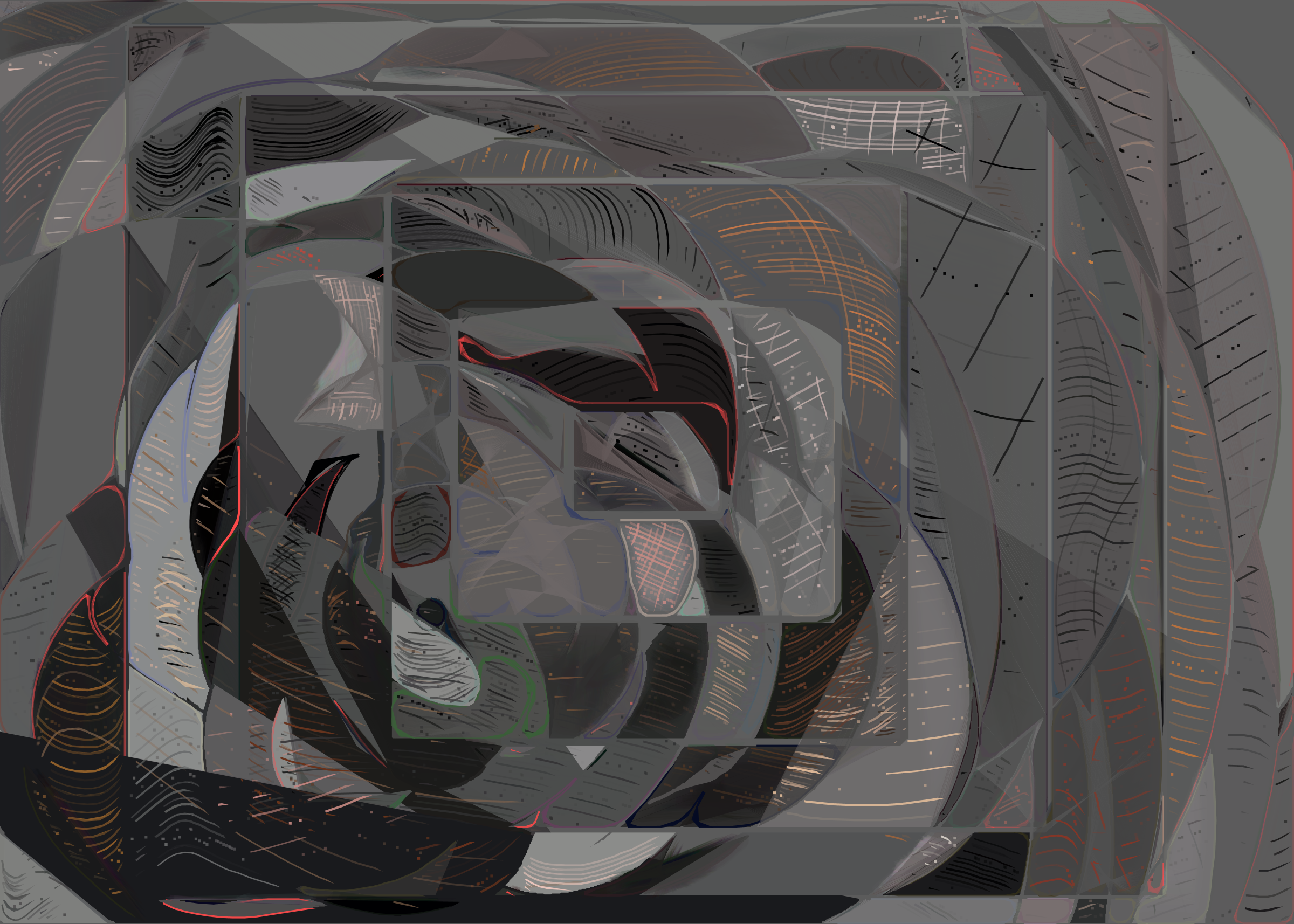 Art Blocks - Art Blocks v2 - Running Moon #177 - NFT # 334000177