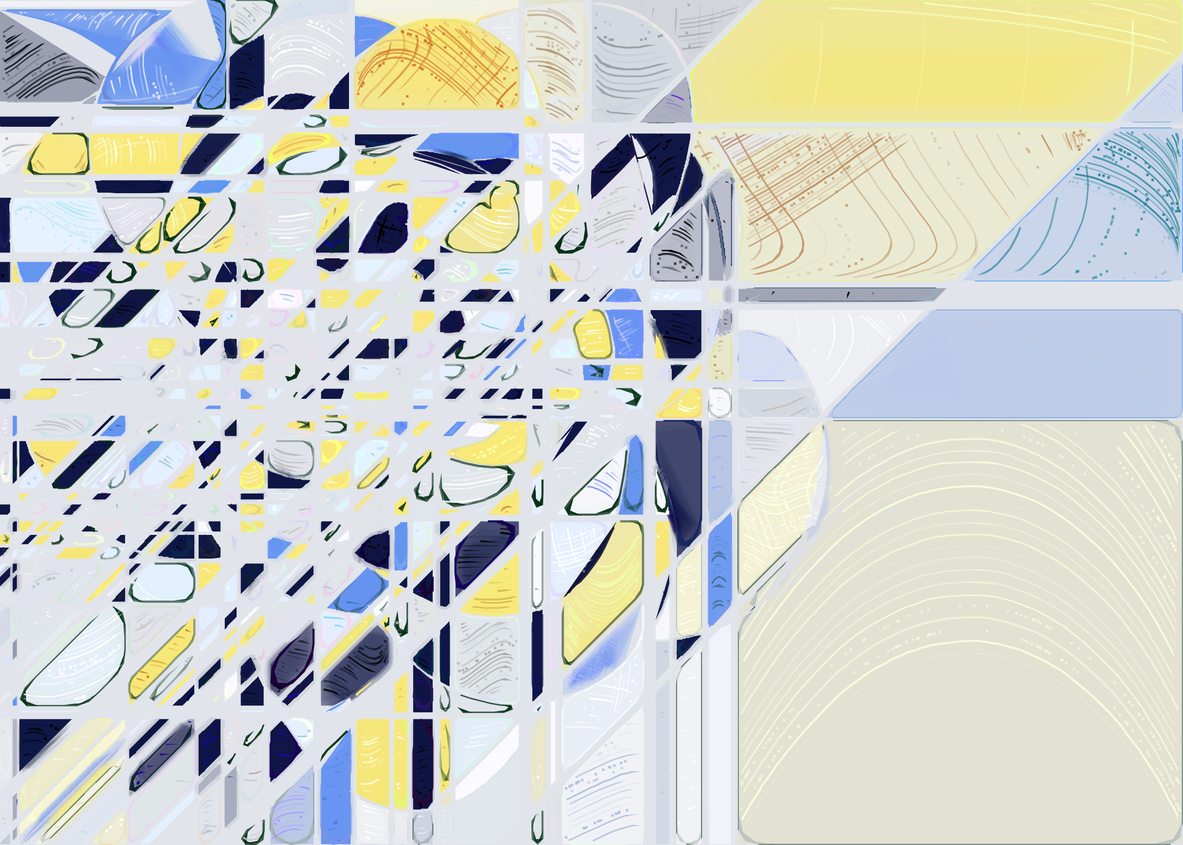 Art Blocks - Art Blocks v2 - Running Moon #180 - NFT # 334000180