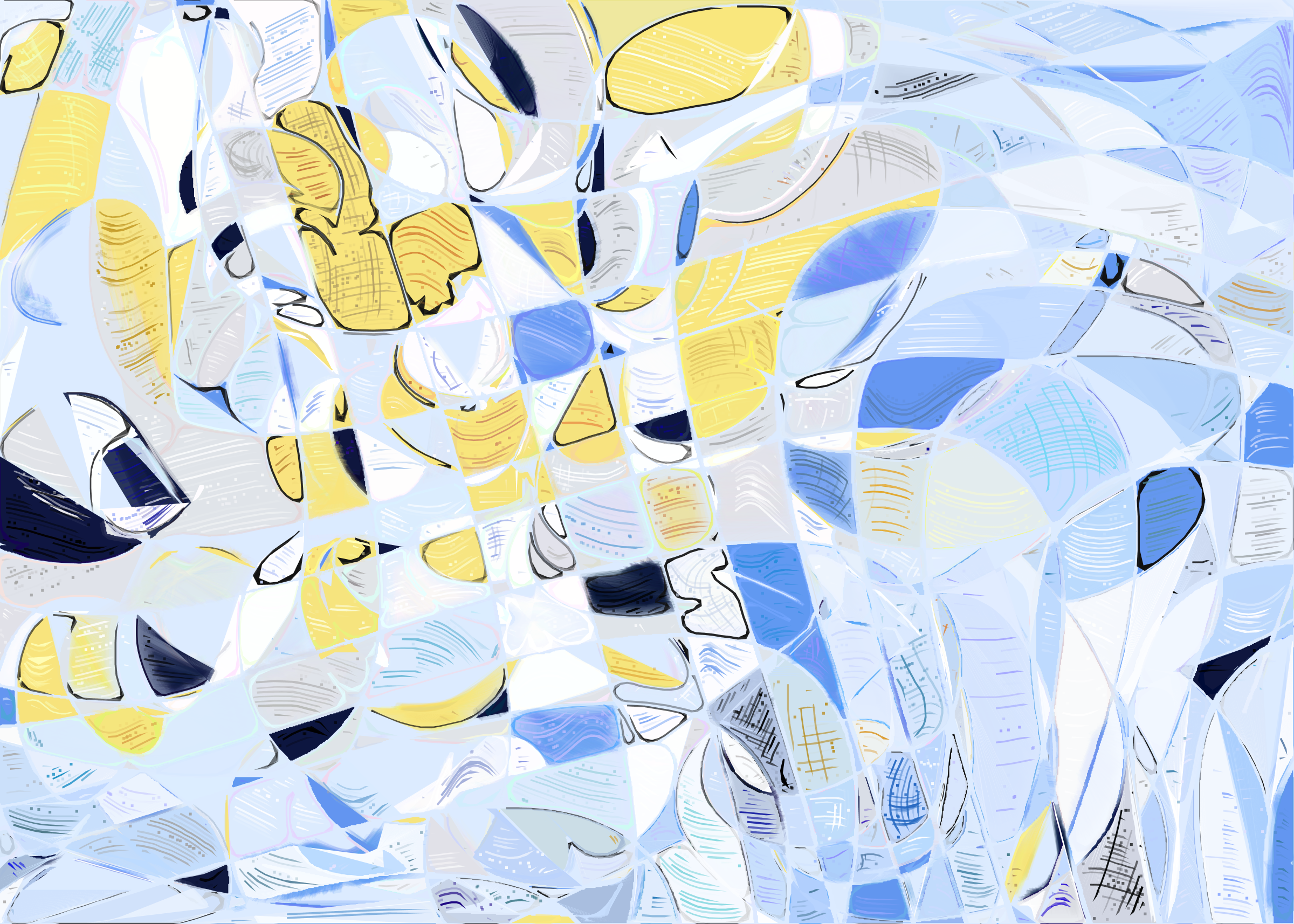 Art Blocks - Art Blocks v2 - Running Moon #181 - NFT # 334000181