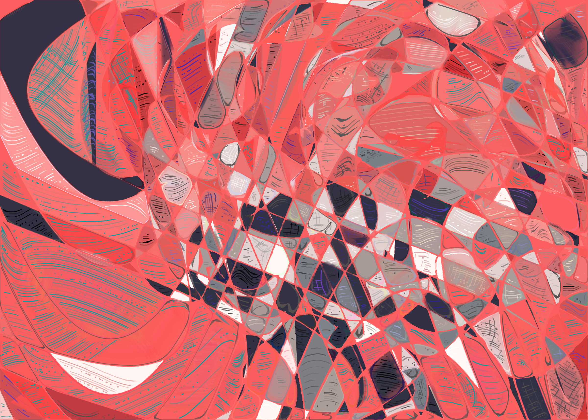 Art Blocks - Art Blocks v2 - Running Moon #184 - NFT # 334000184