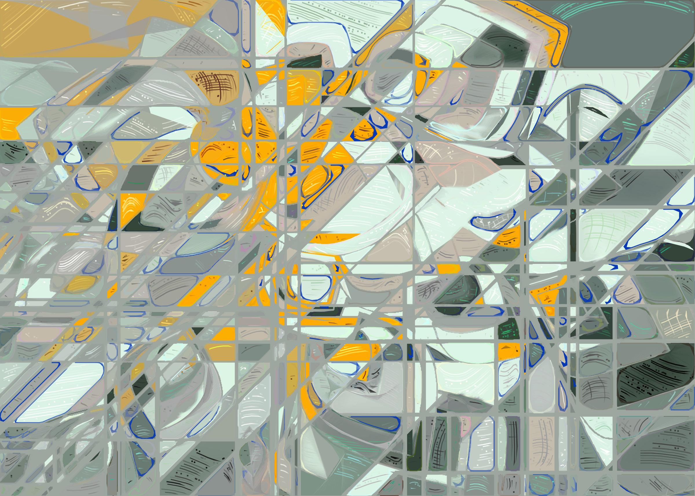 Art Blocks - Art Blocks v2 - Running Moon #187 - NFT # 334000187