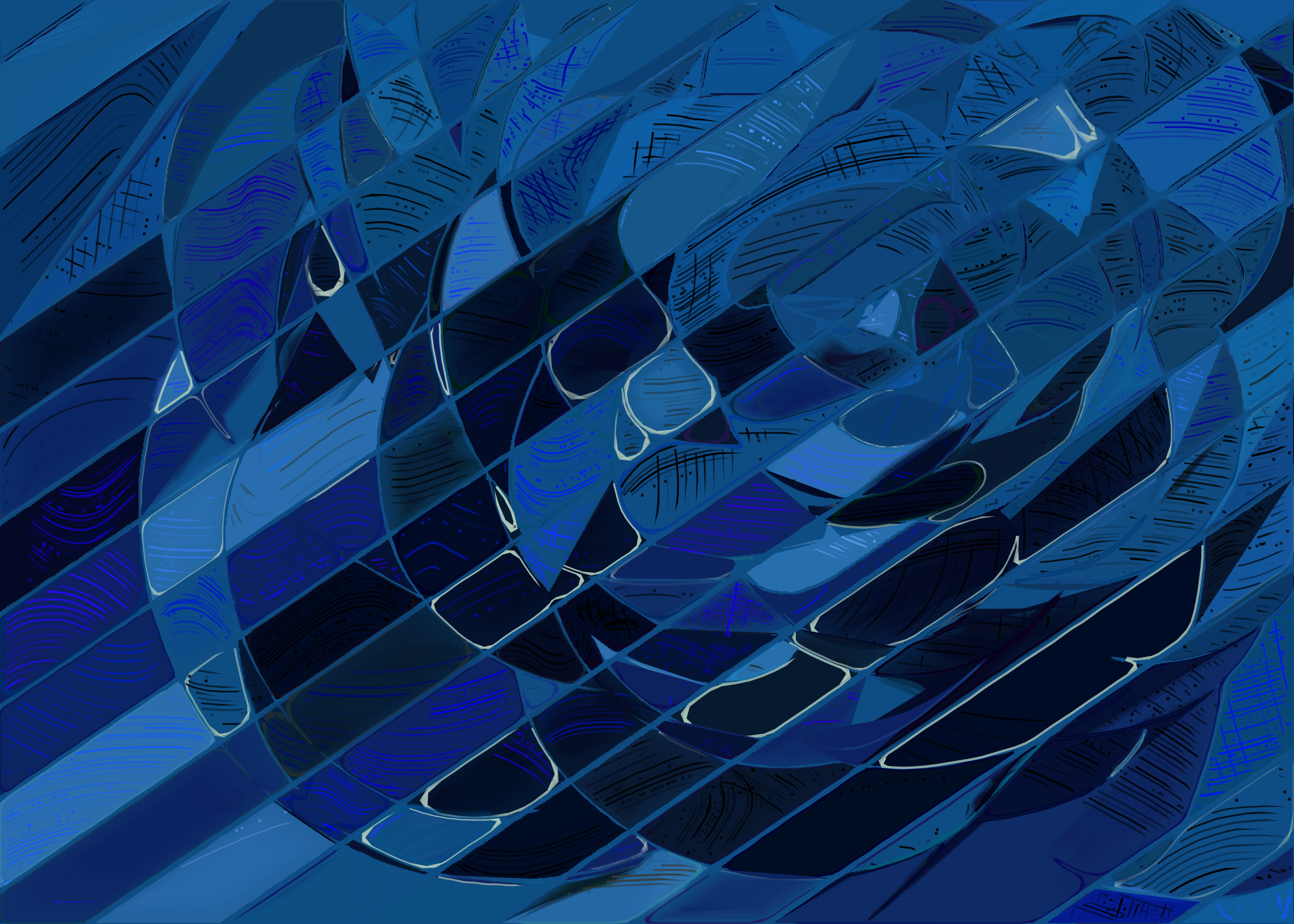 Art Blocks - Art Blocks v2 - Running Moon #191 - NFT # 334000191