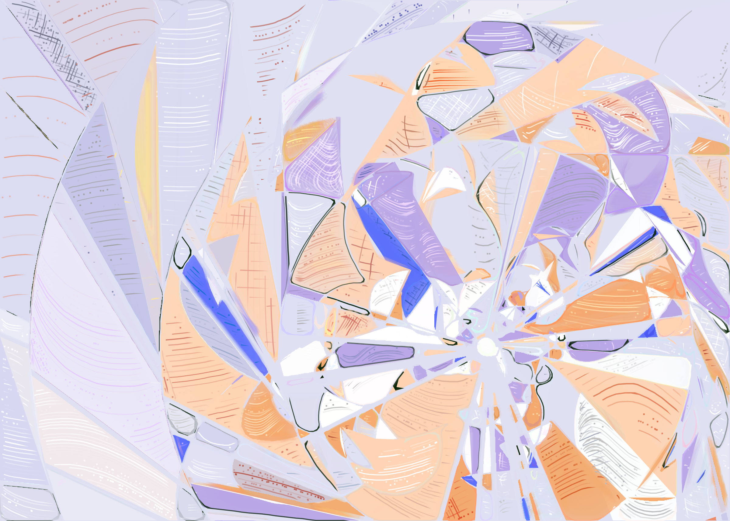 Art Blocks - Art Blocks v2 - Running Moon #192 - NFT # 334000192