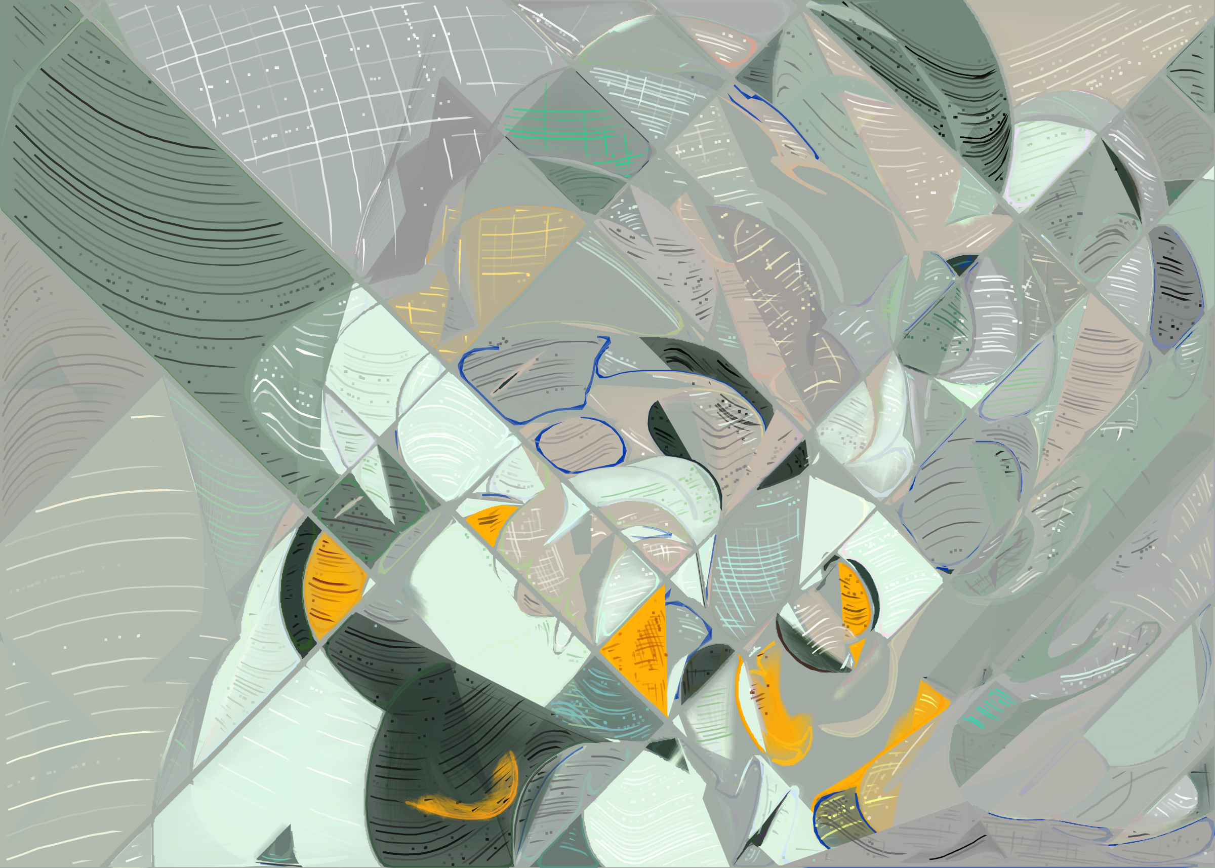 Art Blocks - Art Blocks v2 - Running Moon #193 - NFT # 334000193