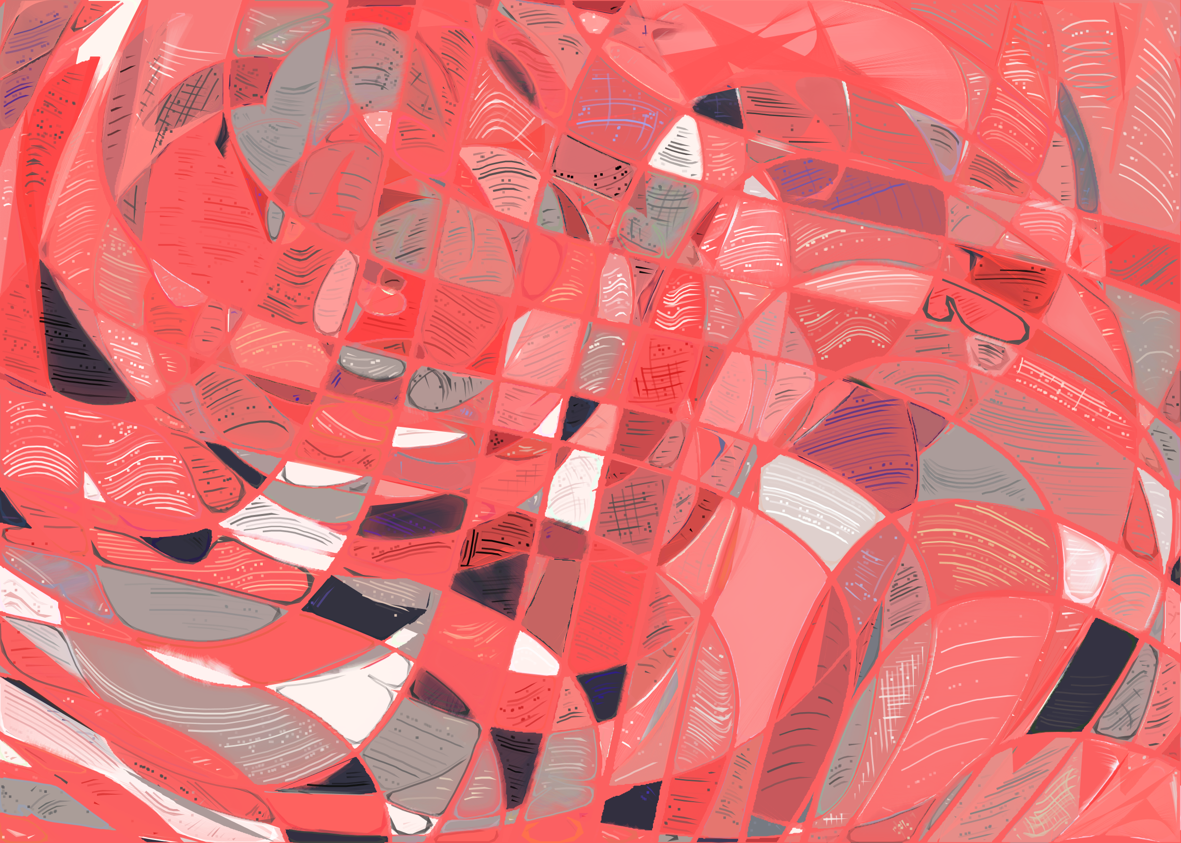 Art Blocks - Art Blocks v2 - Running Moon #195 - NFT # 334000195