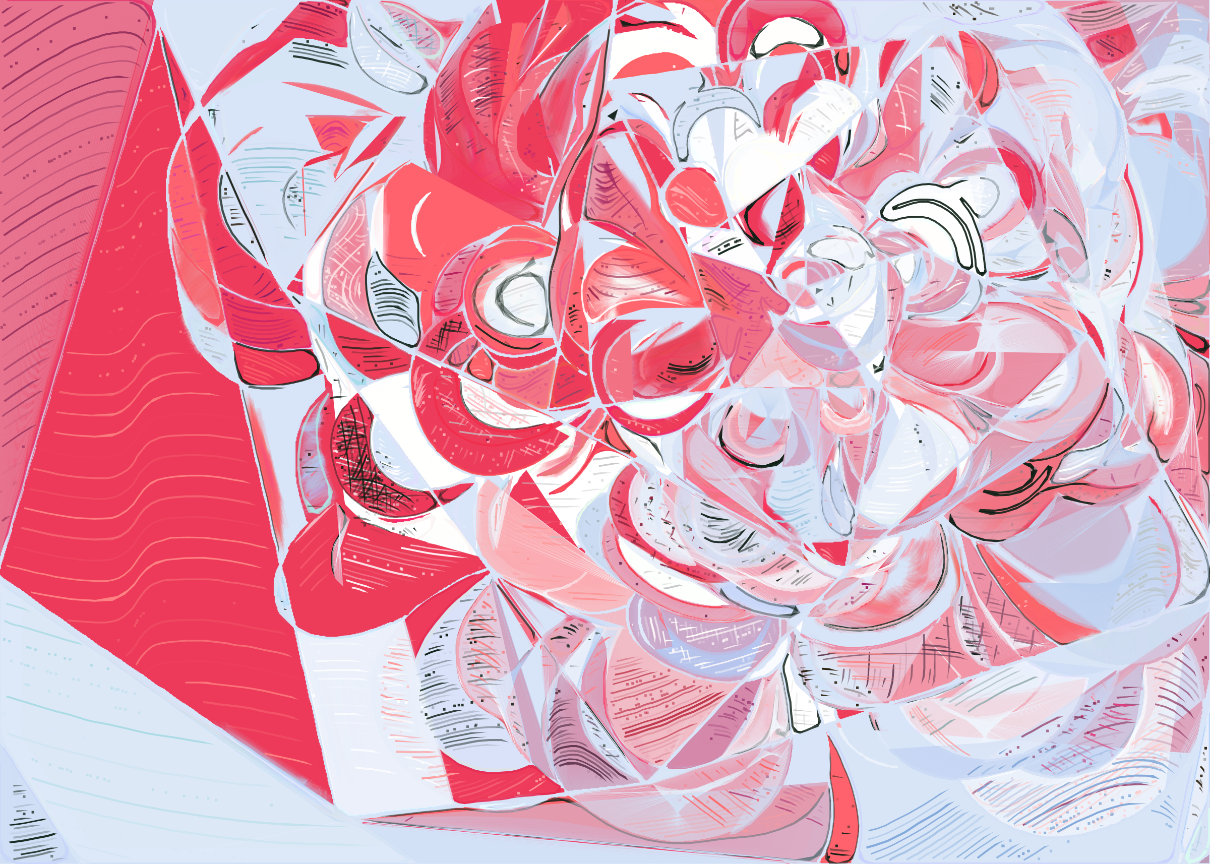 Art Blocks - Art Blocks v2 - Running Moon #203 - NFT # 334000203