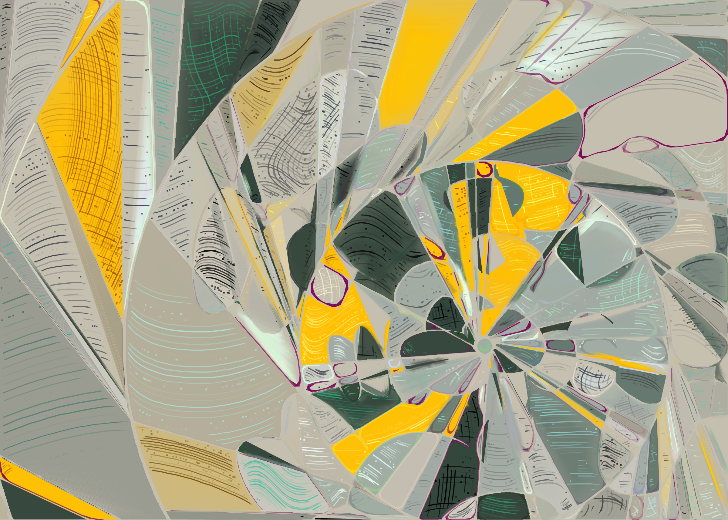 Art Blocks - Art Blocks v2 - Running Moon #204 - NFT # 334000204