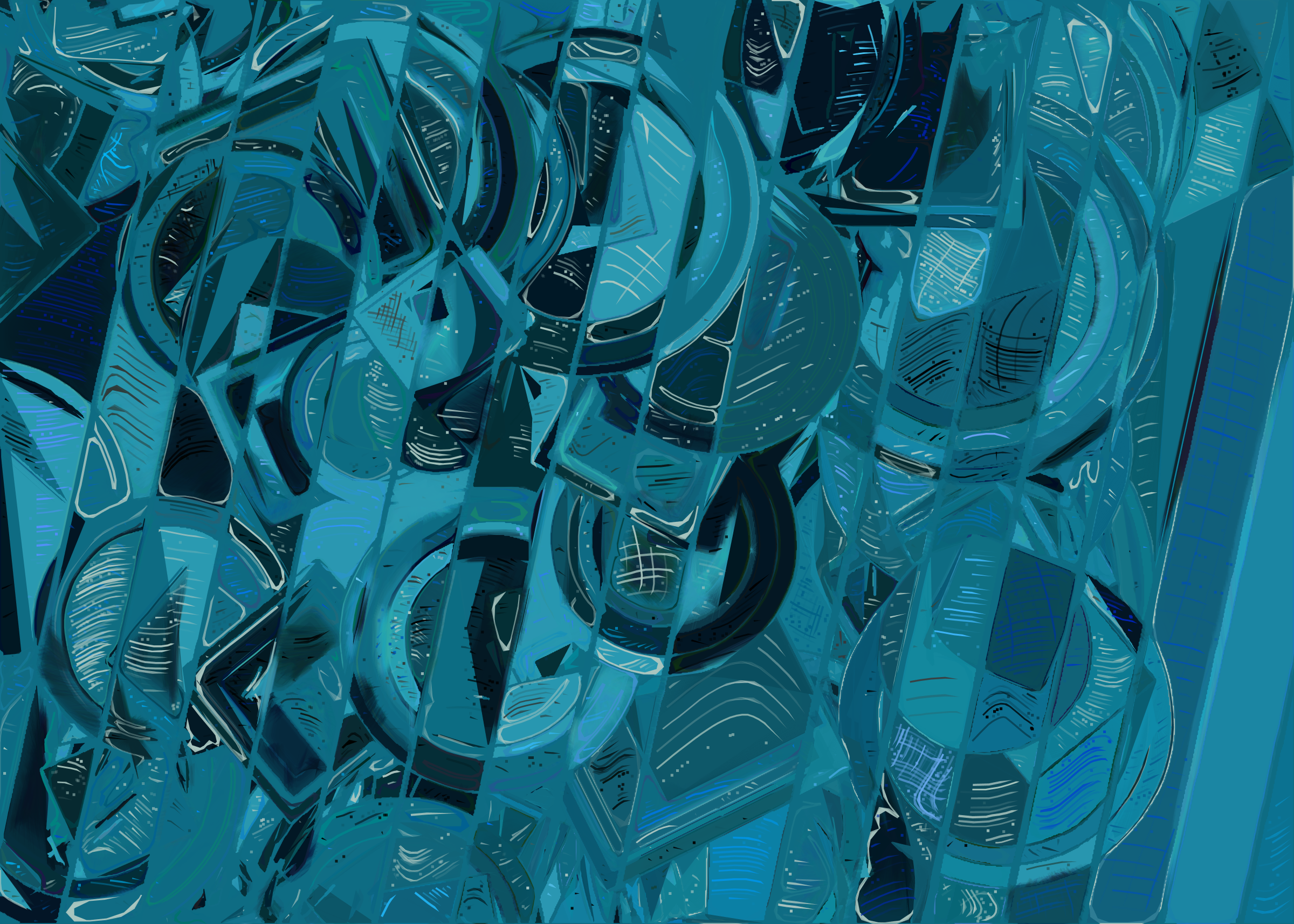 Art Blocks - Art Blocks v2 - Running Moon #221 - NFT # 334000221