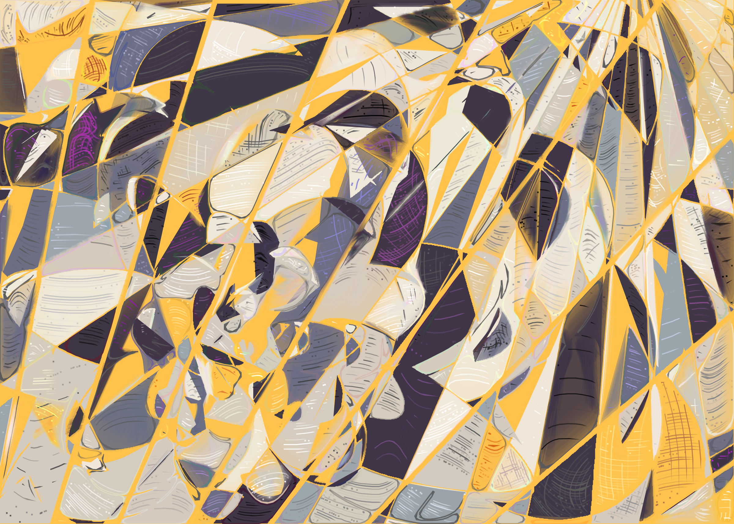 Art Blocks - Art Blocks v2 - Running Moon #224 - NFT # 334000224