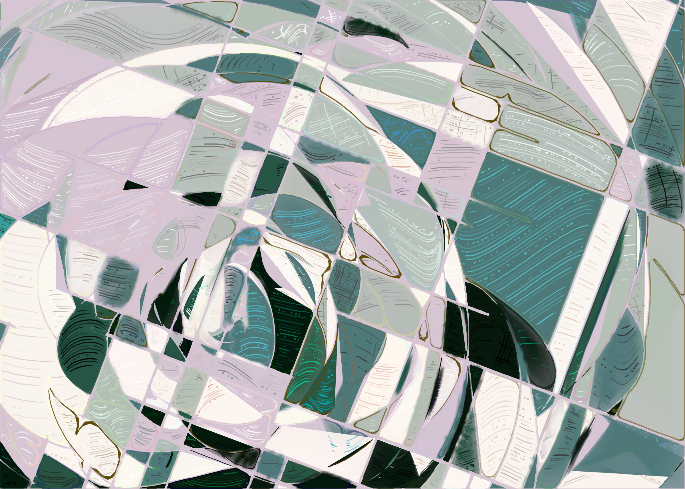 Art Blocks - Art Blocks v2 - Running Moon #225 - NFT # 334000225