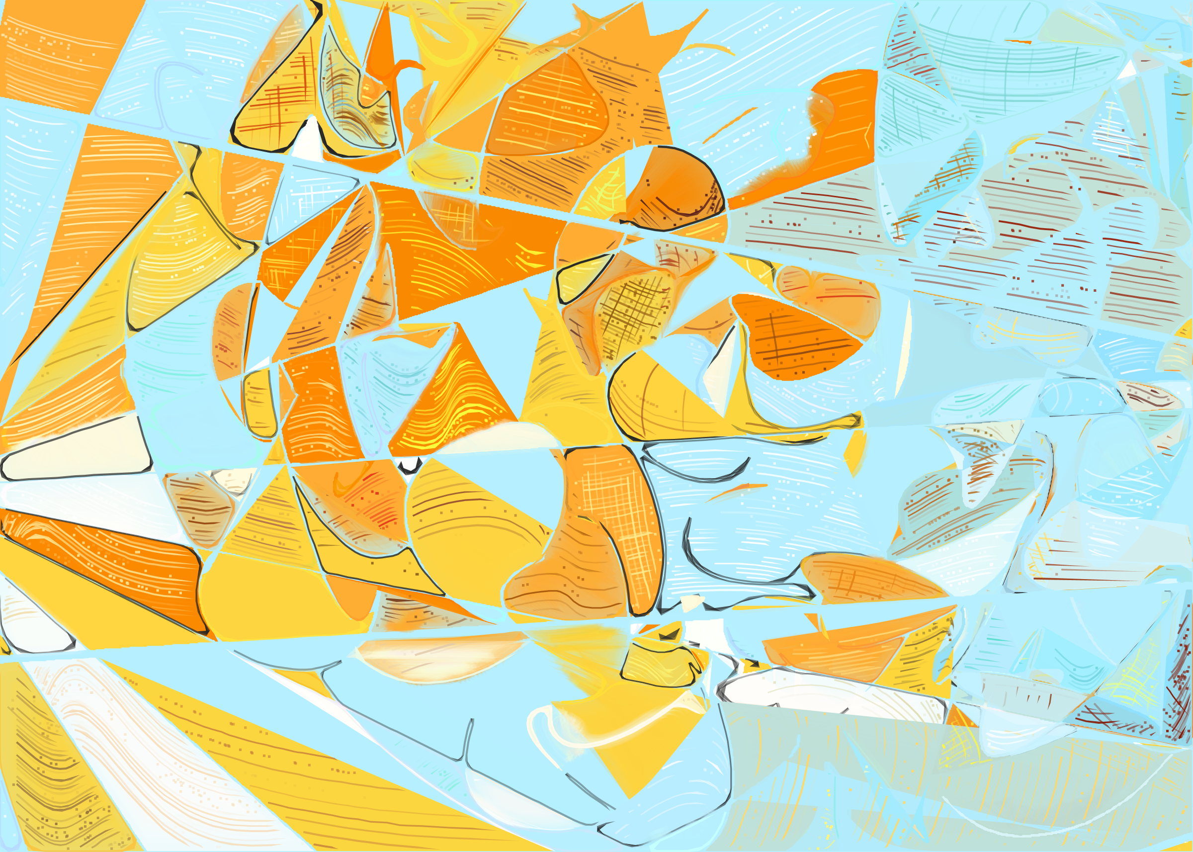 Art Blocks - Art Blocks v2 - Running Moon #226 - NFT # 334000226