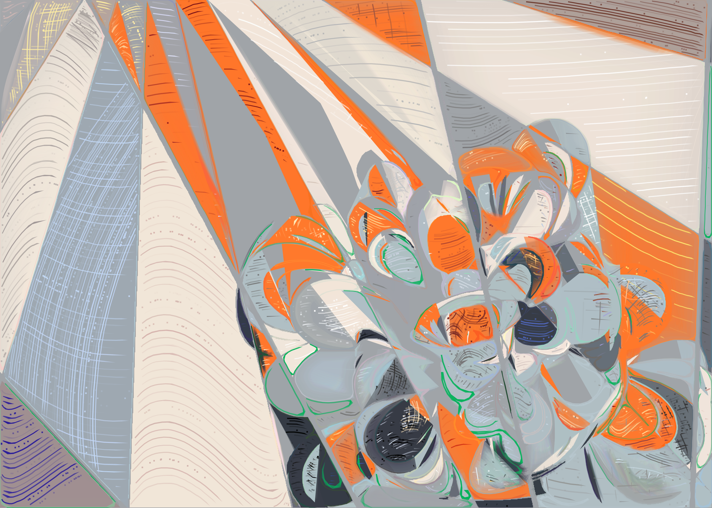 Art Blocks - Art Blocks v2 - Running Moon #228 - NFT # 334000228