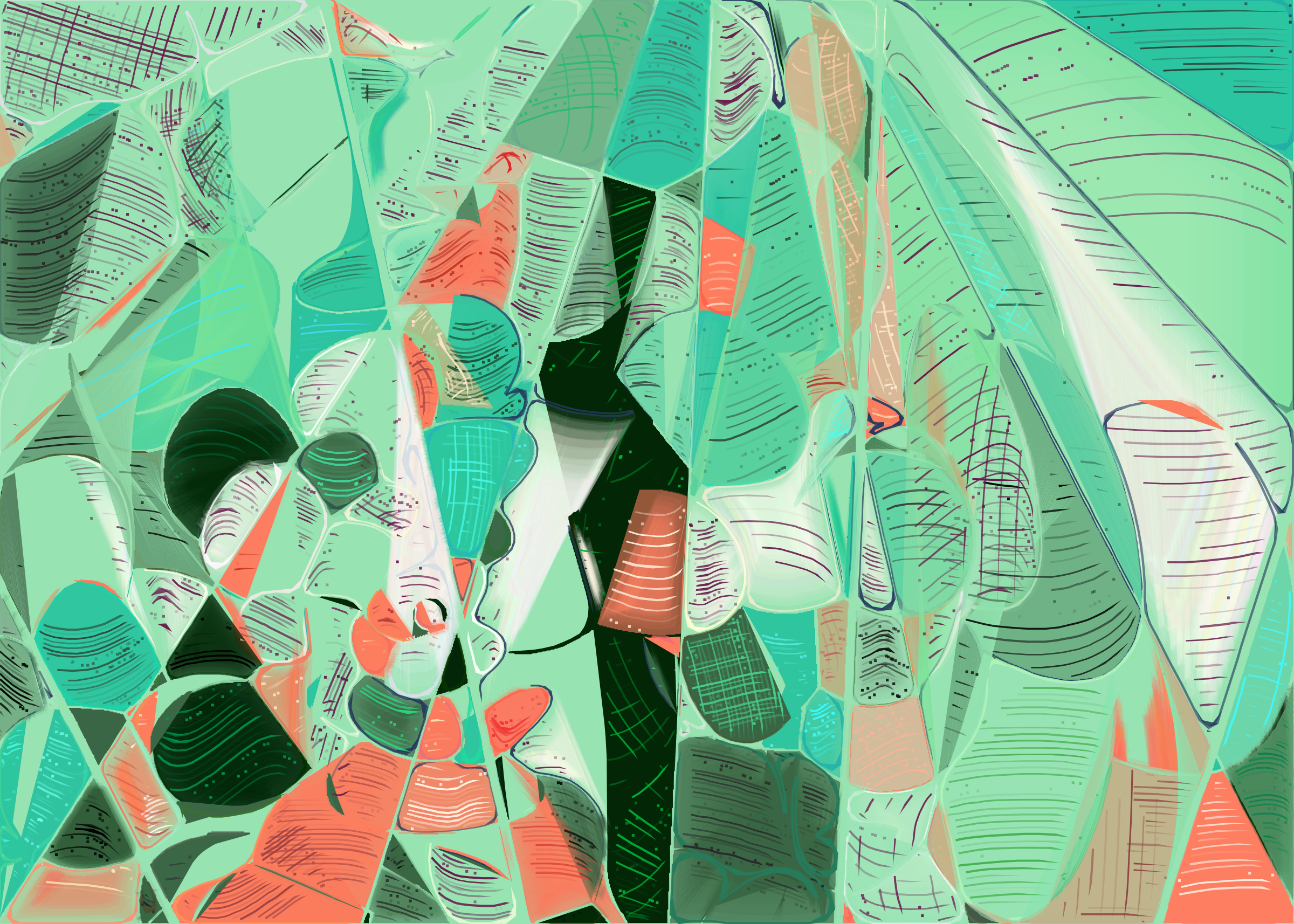 Art Blocks - Art Blocks v2 - Running Moon #230 - NFT # 334000230